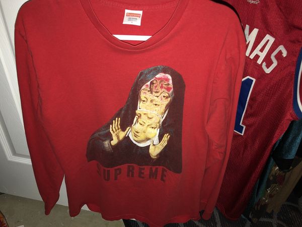 Supreme nun best sale long sleeve