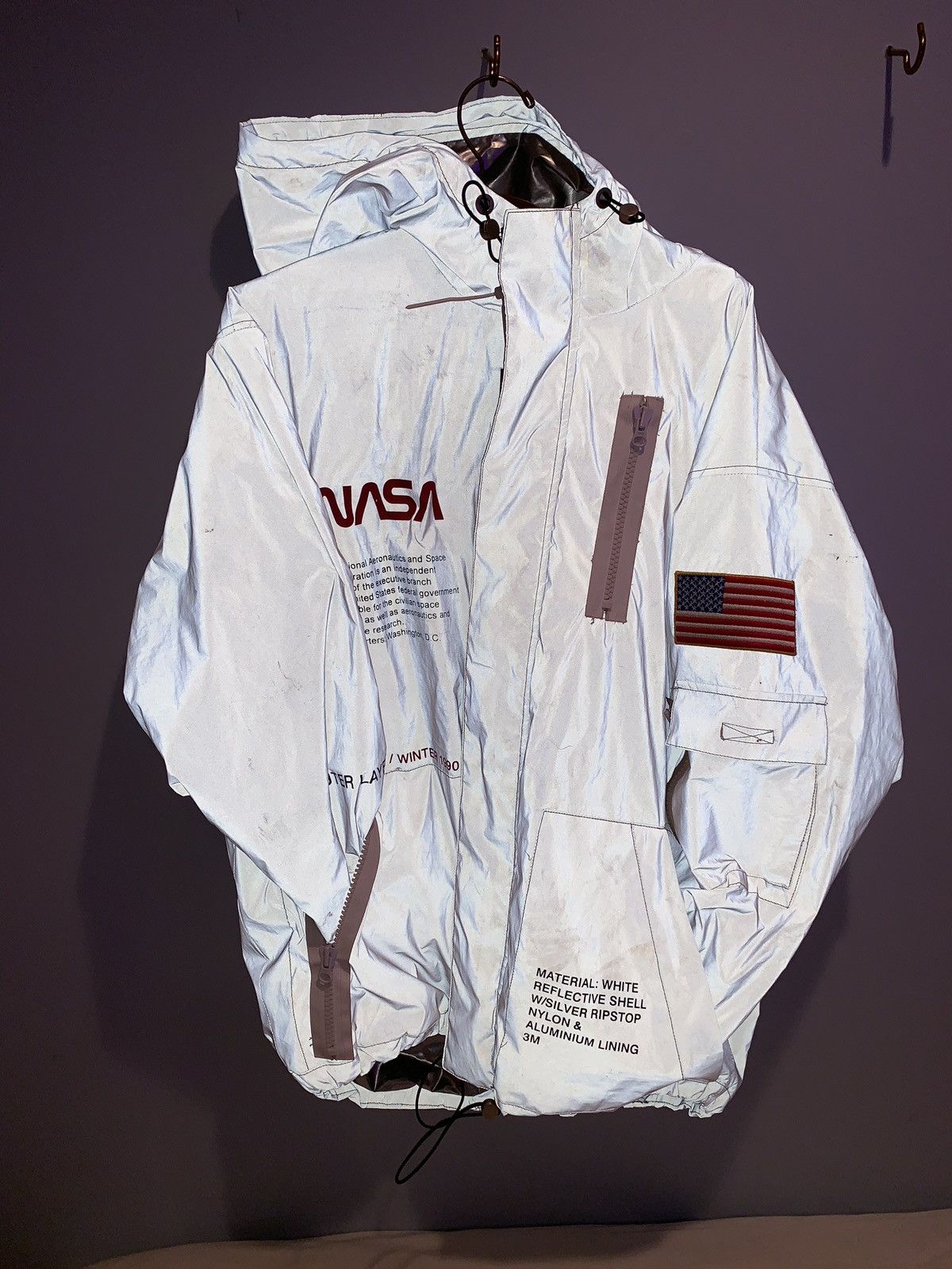 Heron Preston Nasa Nasa heron Preston jacket Grailed