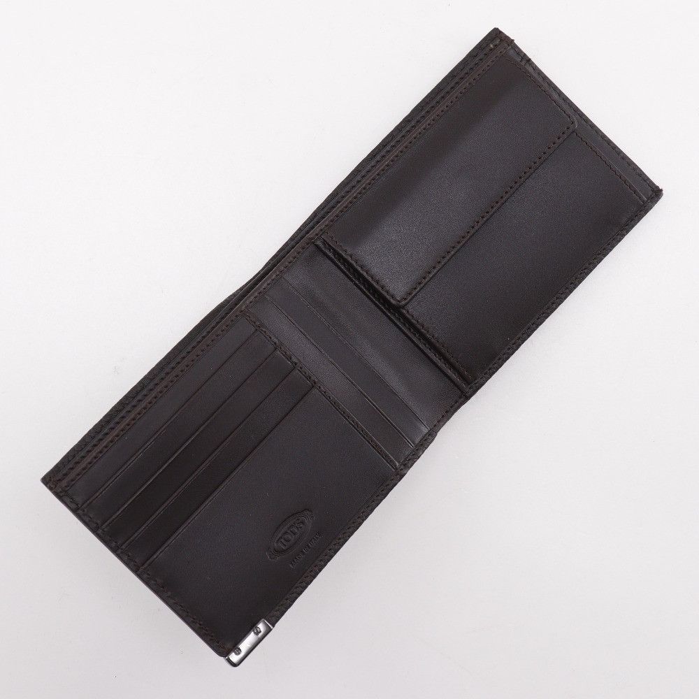 Tod's Tod's Tod’s Leather Bifold Wallet Leather Short Wallet DUTY FREE for USA Size ONE SIZE - 5 Thumbnail