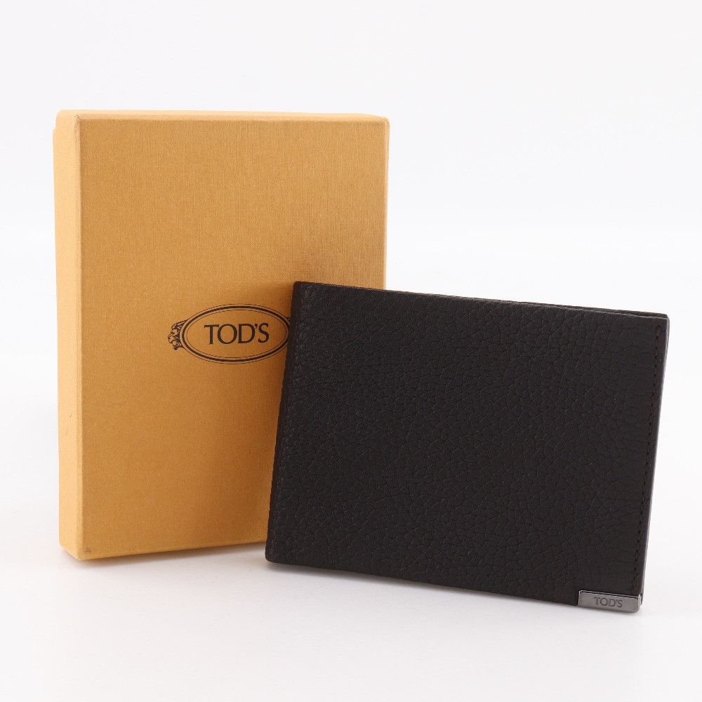 Tod's Tod's Tod’s Leather Bifold Wallet Leather Short Wallet DUTY FREE for USA Size ONE SIZE - 15 Thumbnail