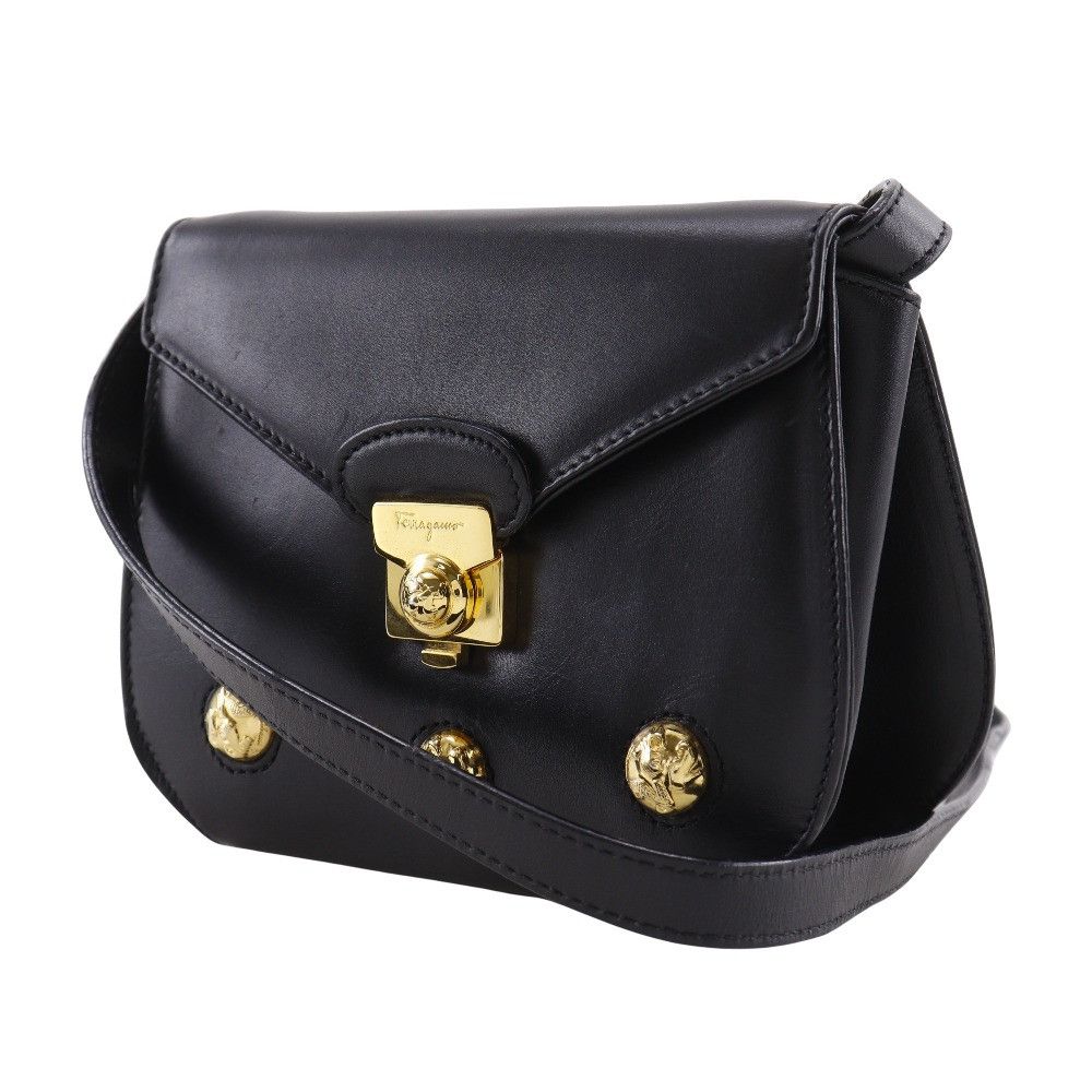 Salvatore Ferragamo Salvatore Ferragamo Salvatore Ferragamo 2WAY Clutch Leather 2way Shoulder Bag Leather Crossbody Bag DQ-21 5640 DUTY FREE for USA Size ONE SIZE - 2 Thumbnail