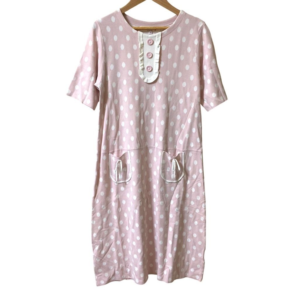 Other Other SuperBeauty Dot 2way Dress Set Cotton Dresses DUTY FREE for USA Size ONE SIZE - 4 Thumbnail