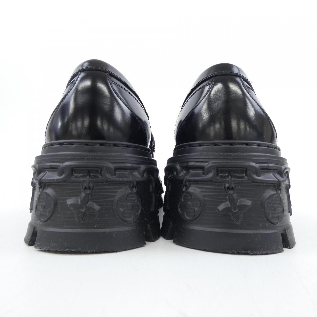 Louis Vuitton Louis Vuitton Louis Vuitton LV Record Line Glazed Calf Loafers Leather Shoes DUTY FREE for USA Size ONE SIZE - 5 Thumbnail
