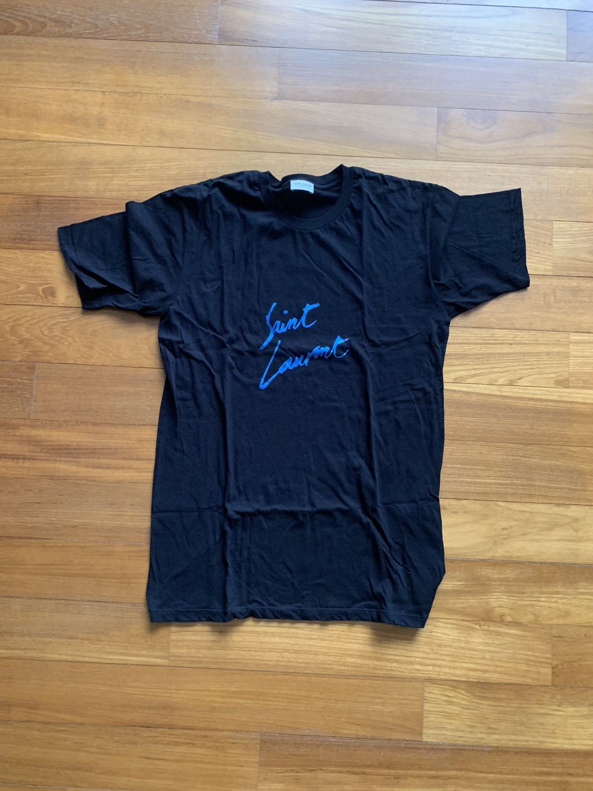 Saint Laurent Paris Saint Laurent Logo Tee Size US XS / EU 42 / 0 - 1 Thumbnail
