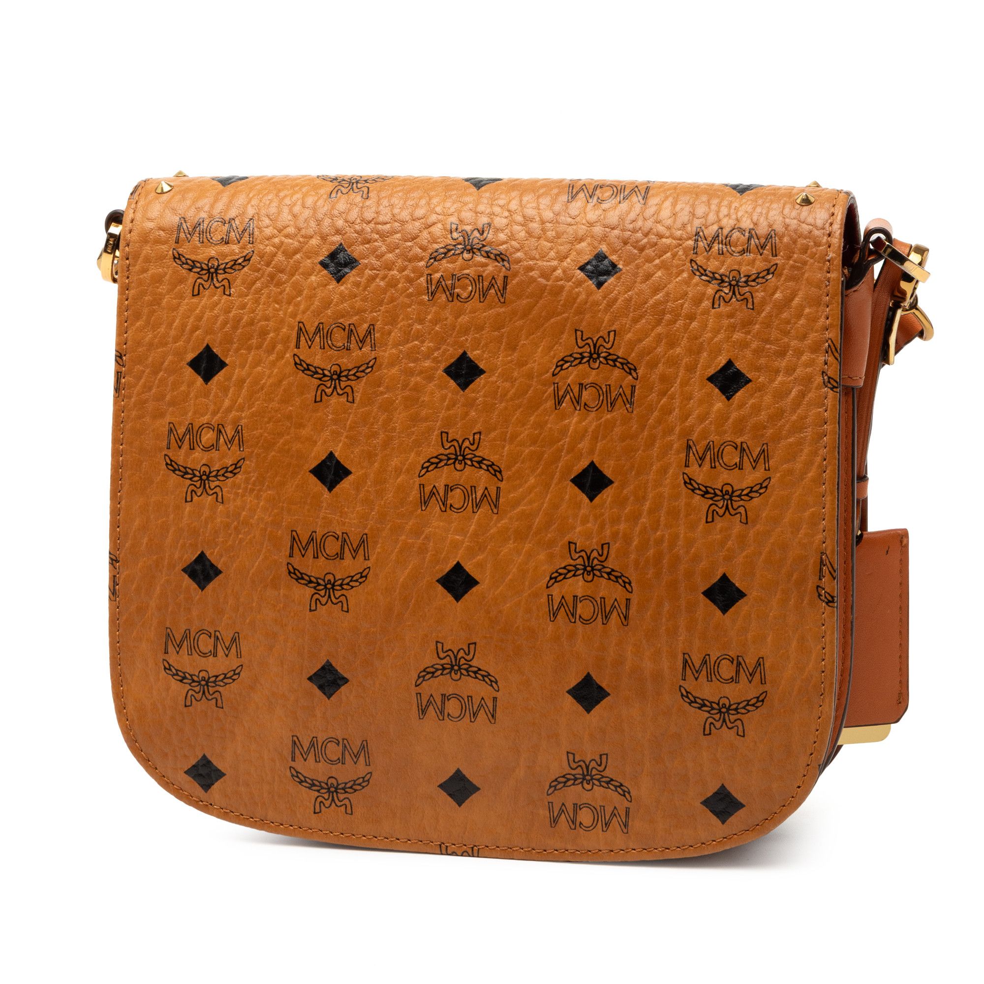 MCM MCM Studded Suede and Pony Hair Patricia Crossbody Size ONE SIZE - 2 Thumbnail
