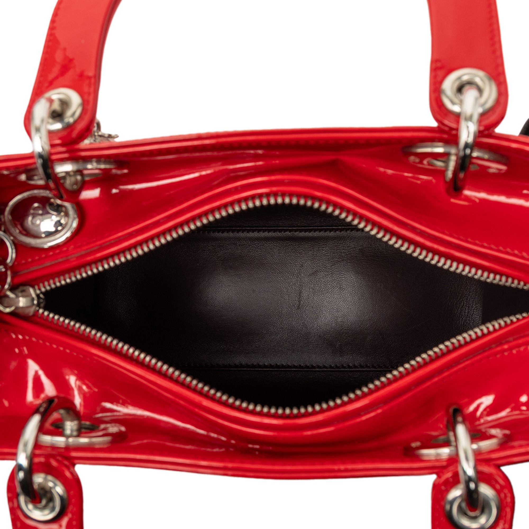 Dior Dior Medium Patent Lady Dior Size ONE SIZE - 4 Thumbnail