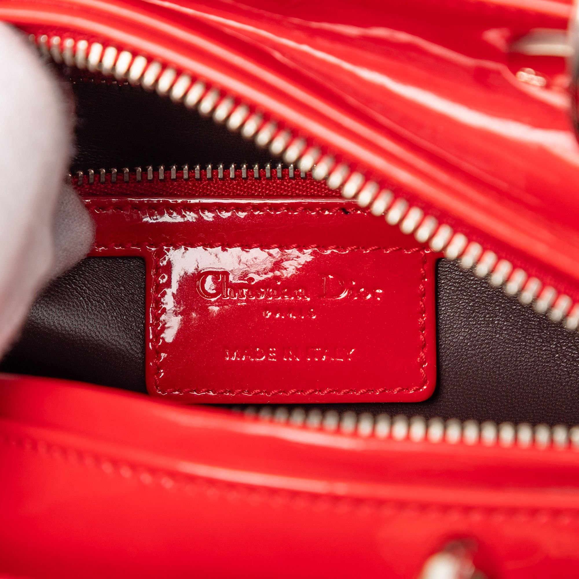 Dior Dior Medium Patent Lady Dior Size ONE SIZE - 5 Thumbnail
