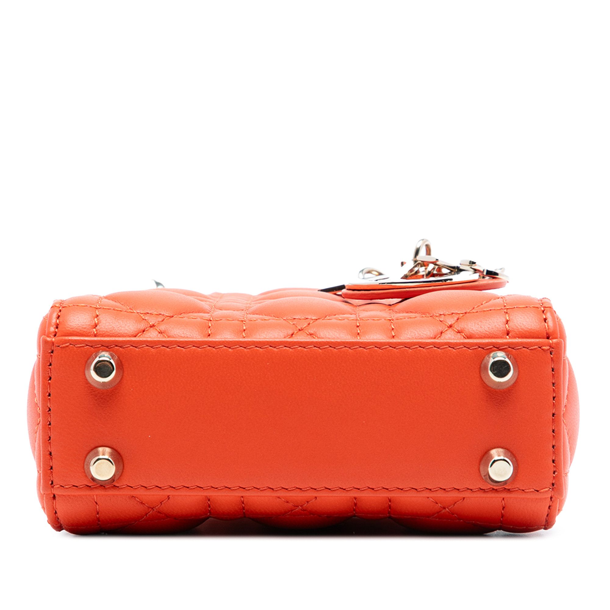 Dior Dior Micro Lambskin Cannage Lady Dior Size ONE SIZE - 3 Thumbnail