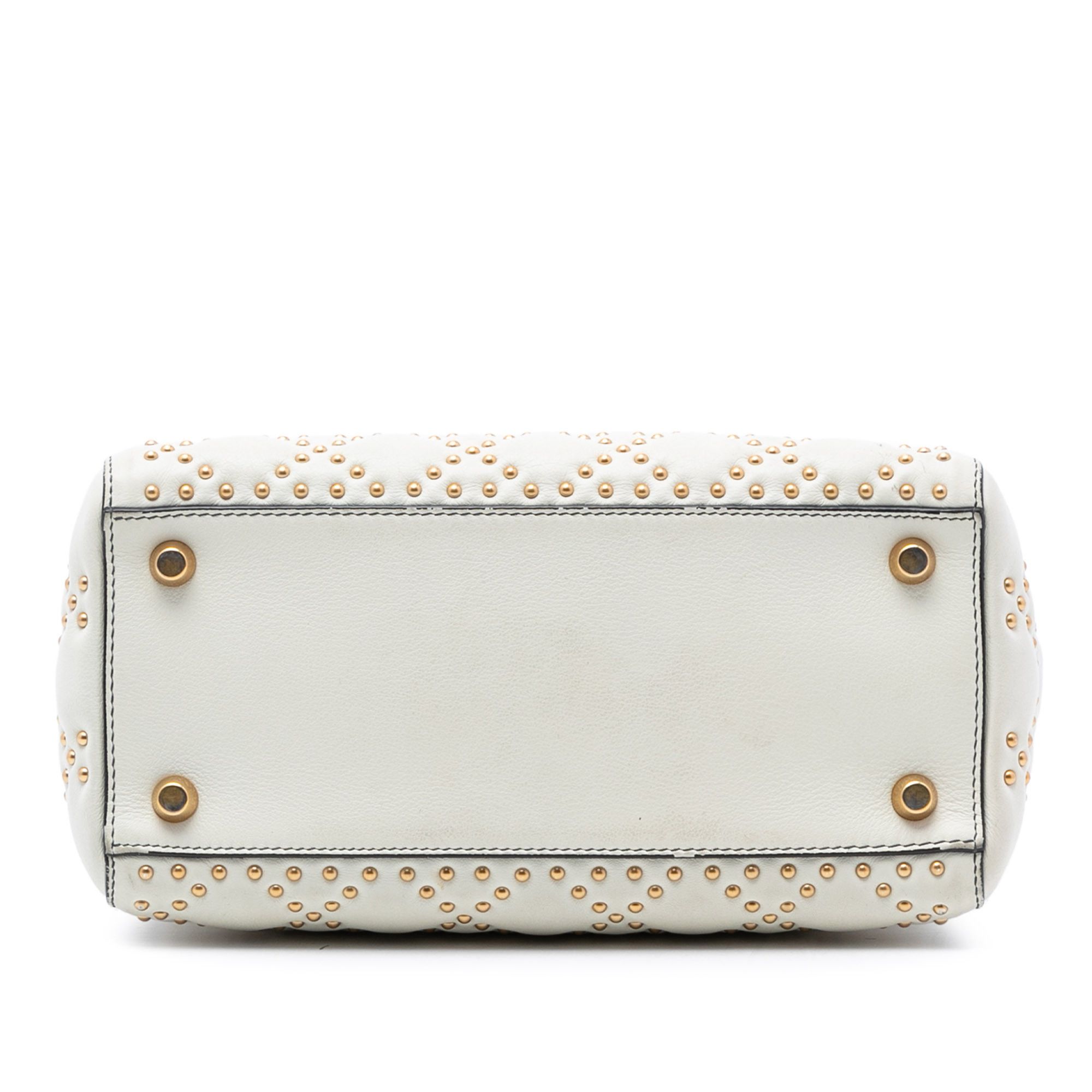 Dior Dior Medium Lambskin Cannage Studded Supple Lady Dior Size ONE SIZE - 3 Thumbnail