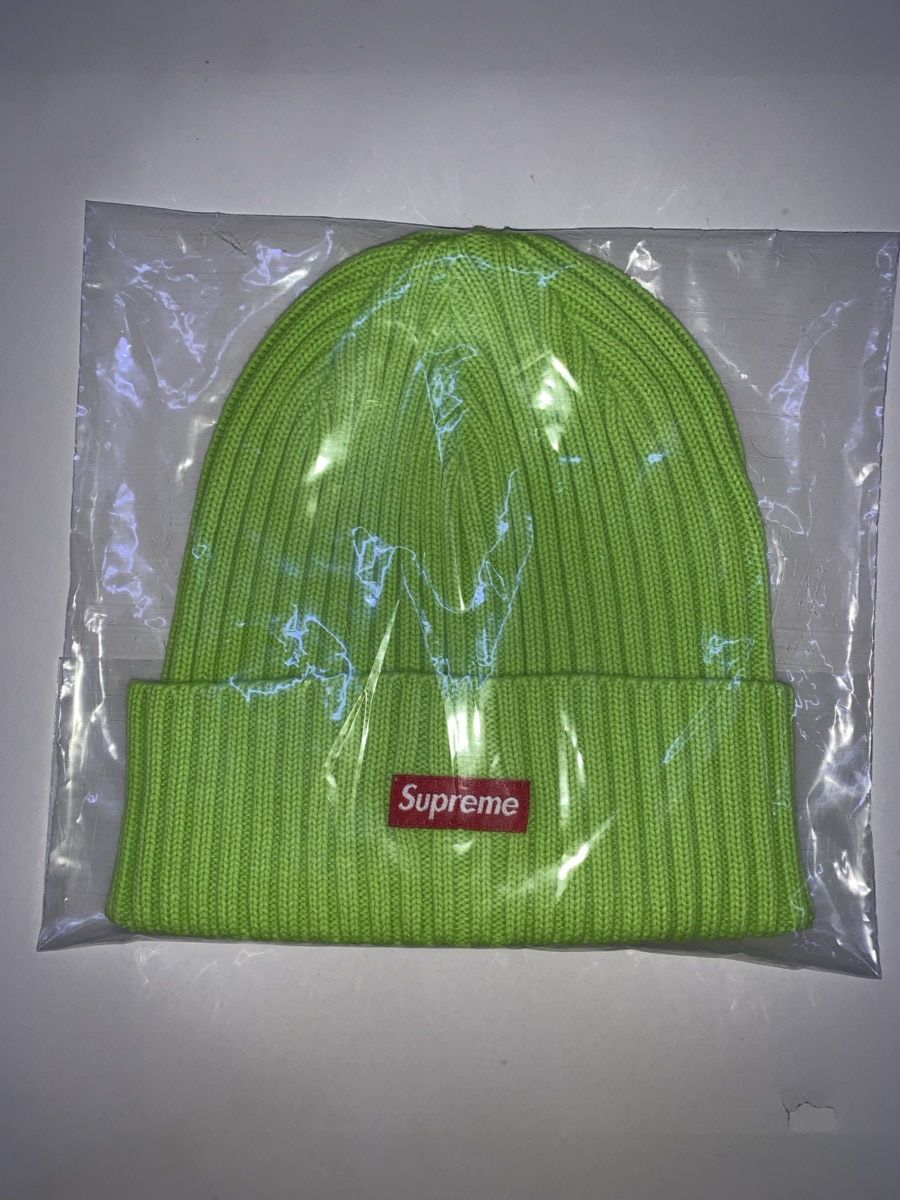 Buy Supreme Overdyed Beanie 'Splatter Green' - SS24BN7