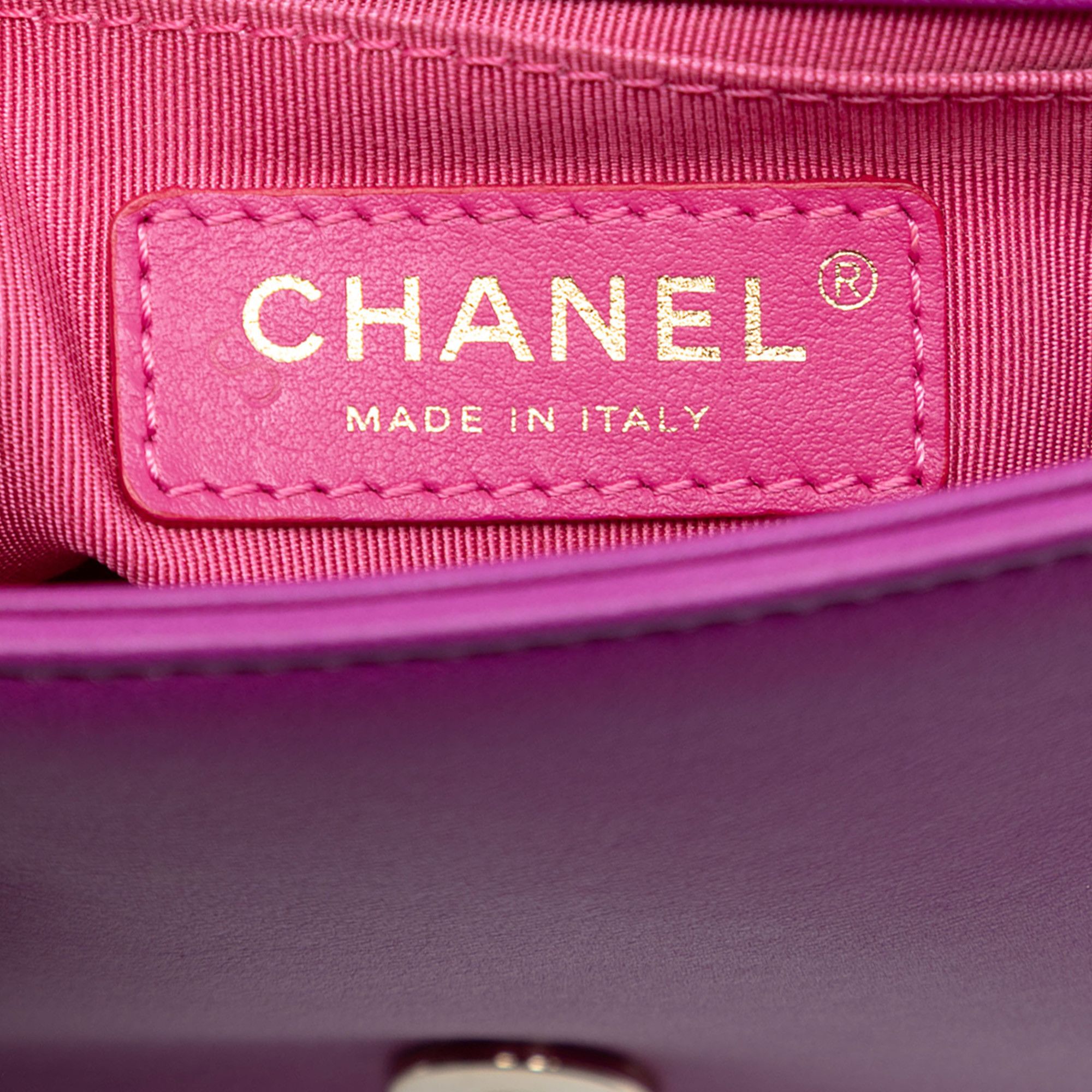 Chanel Chanel Mini Lambskin Giant Crystal CC Flap Size ONE SIZE - 5 Thumbnail