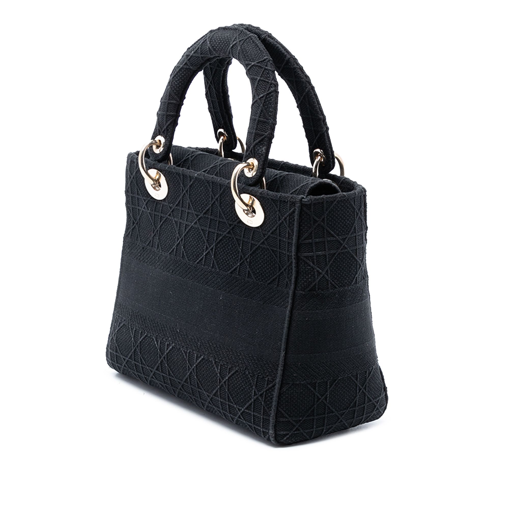 Dior Dior Medium Canvas Cannage Lady D Lite Size ONE SIZE - 2 Thumbnail
