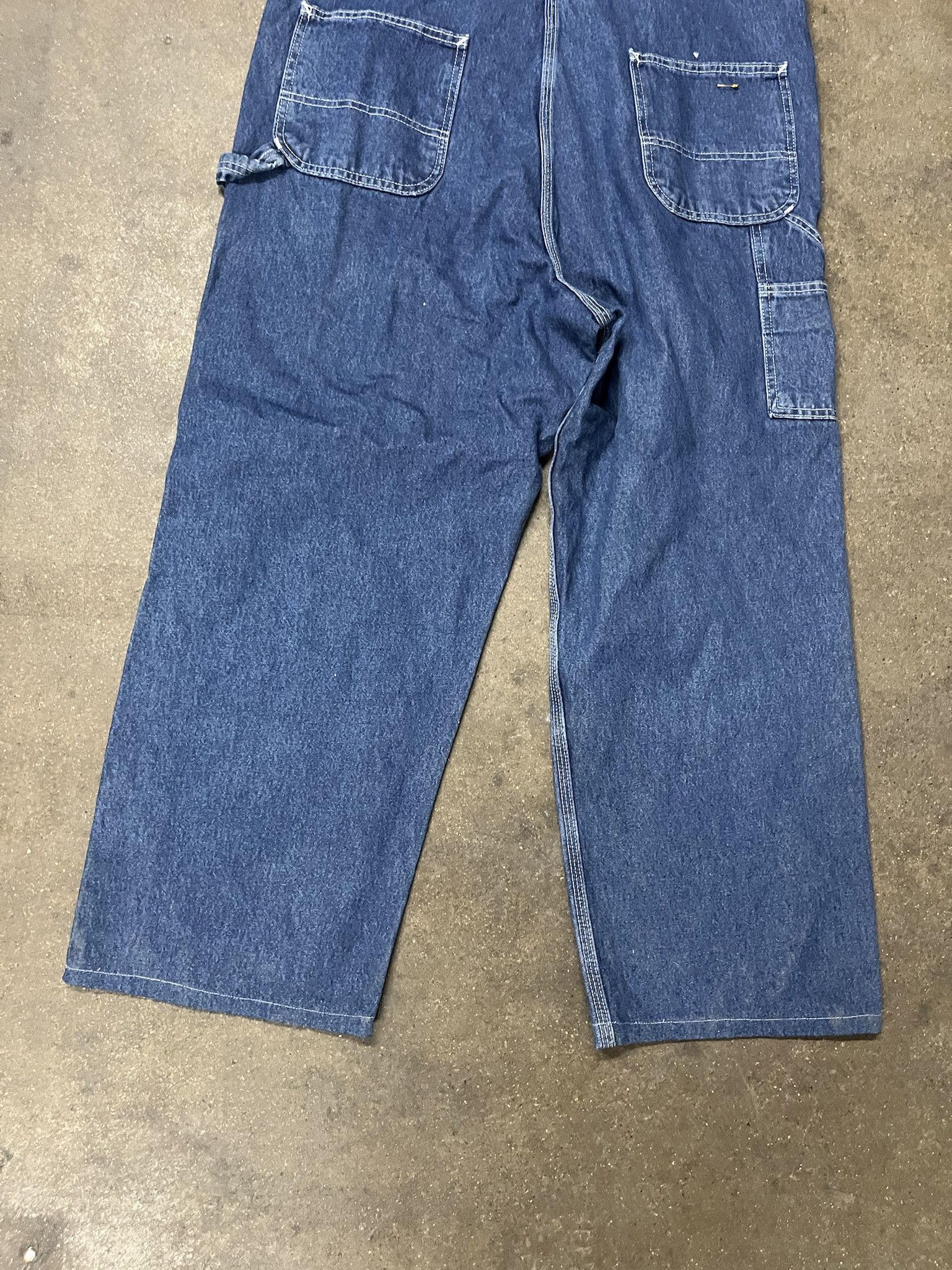 Carhartt Vintage 1990s Carhartt Blue Denim Overall Size 40x32 Size US 40 / EU 56 - 7 Thumbnail