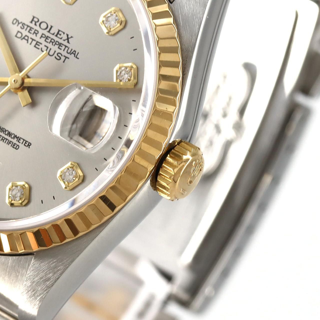 Rolex Rolex Datejust Stainless Steel x Yellow Gold Metal Automatic 16233G DUTY FREE for USA