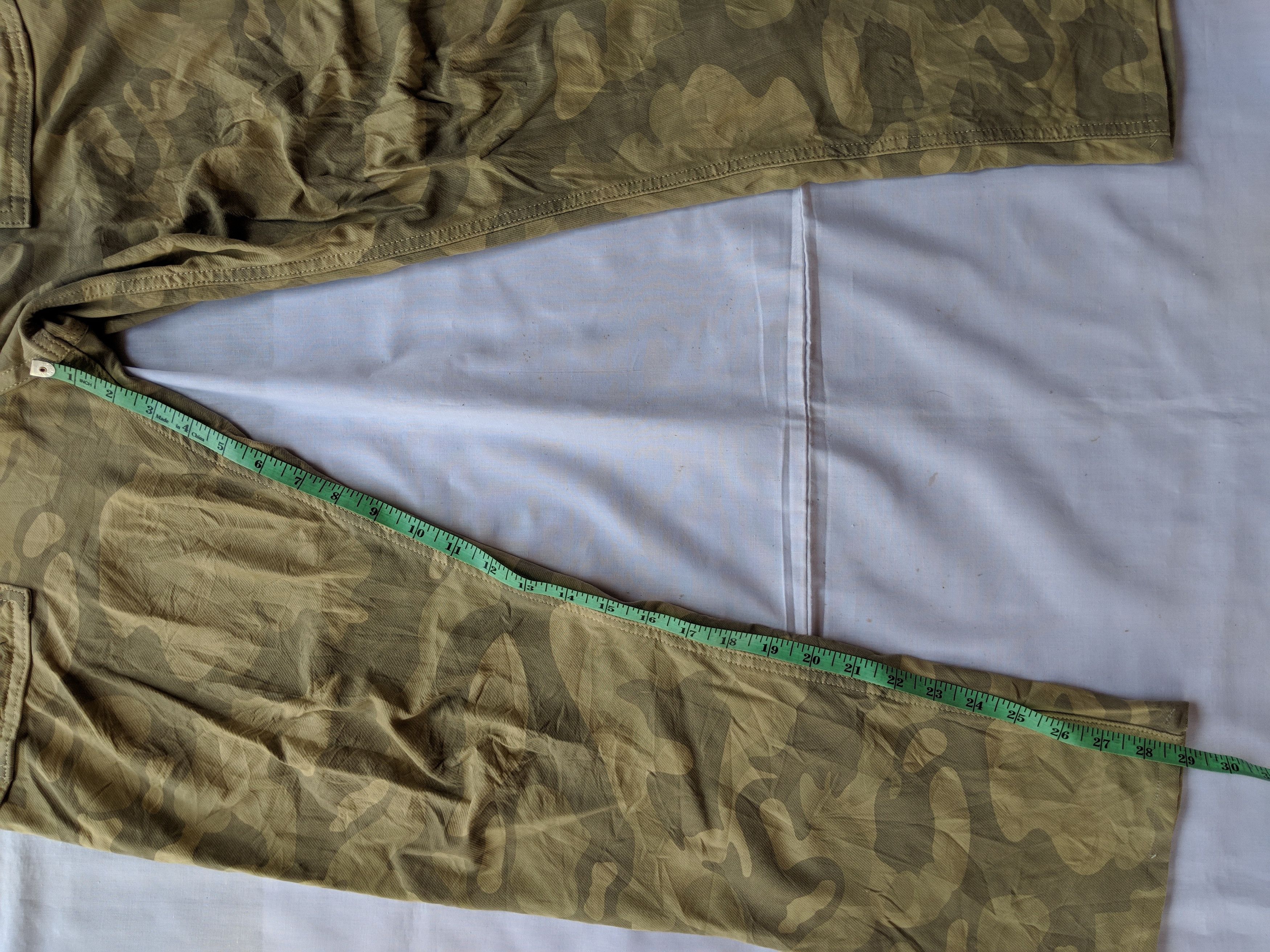 Edwin Utility army camo pants edwin/comme des garcon/A bathing ape/undercover Size US 35 - 6 Thumbnail