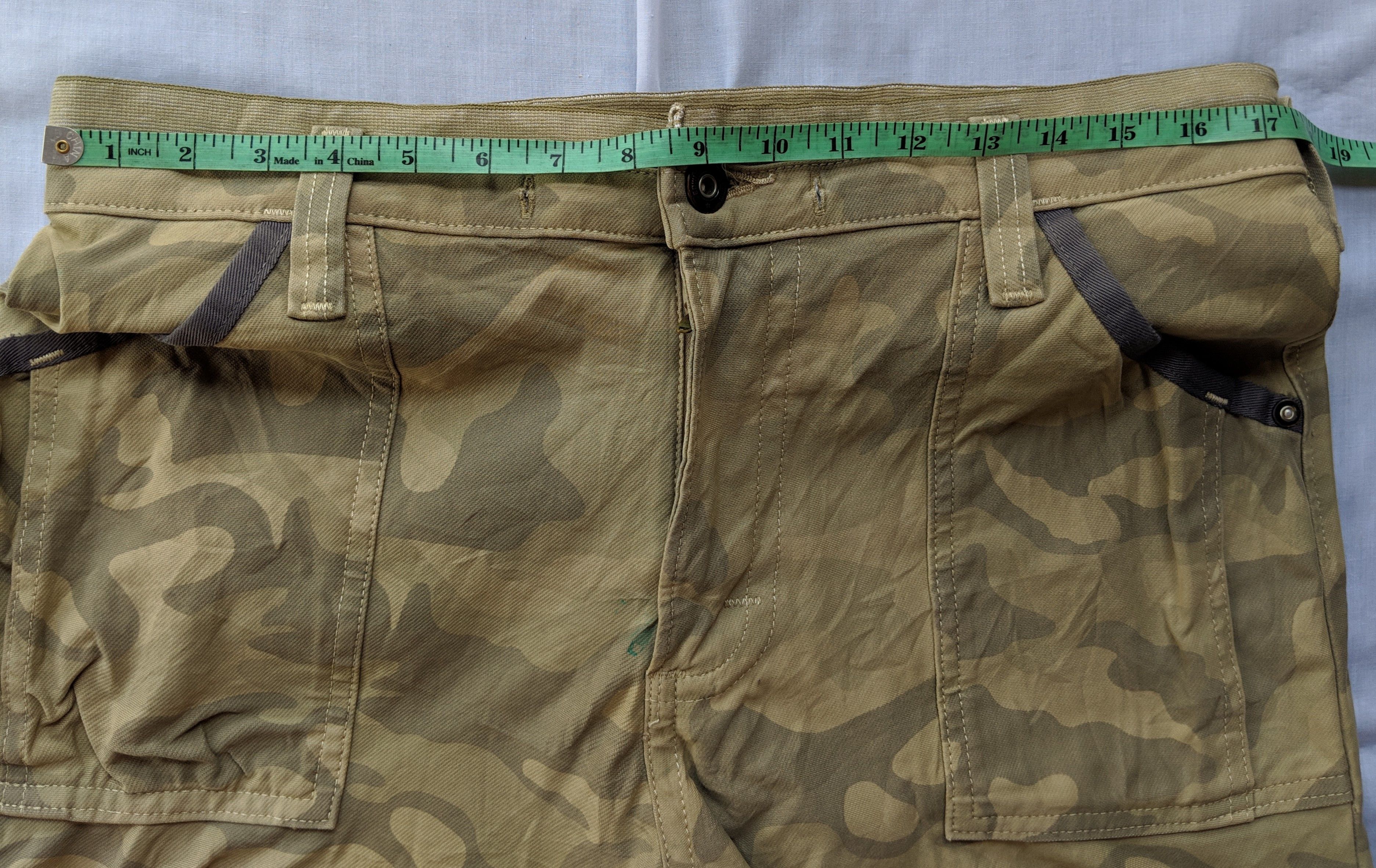 Edwin Utility army camo pants edwin/comme des garcon/A bathing ape/undercover Size US 35 - 4 Thumbnail