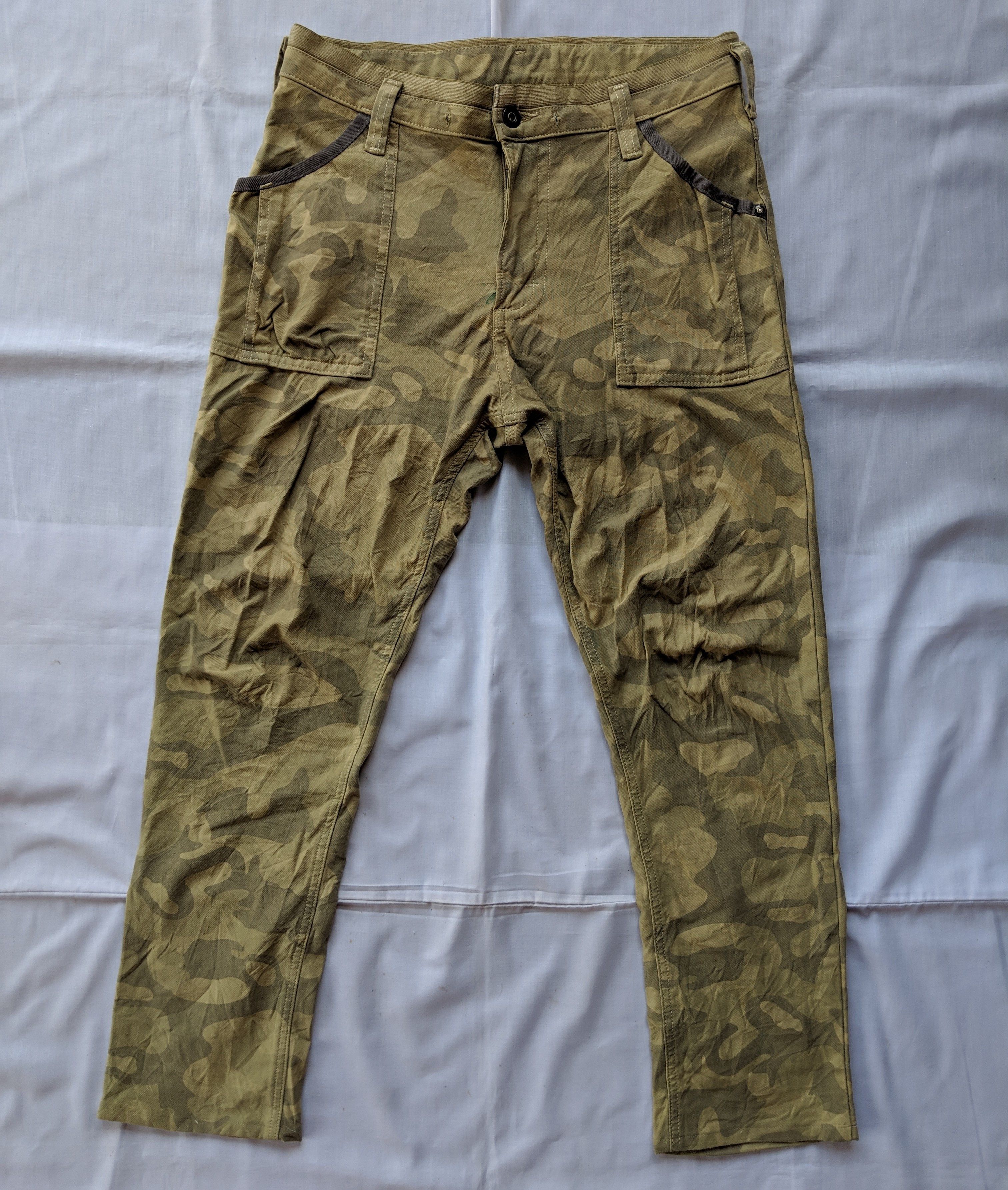 Utility army camo pants edwin/comme des garcon/A bathing ape/undercover