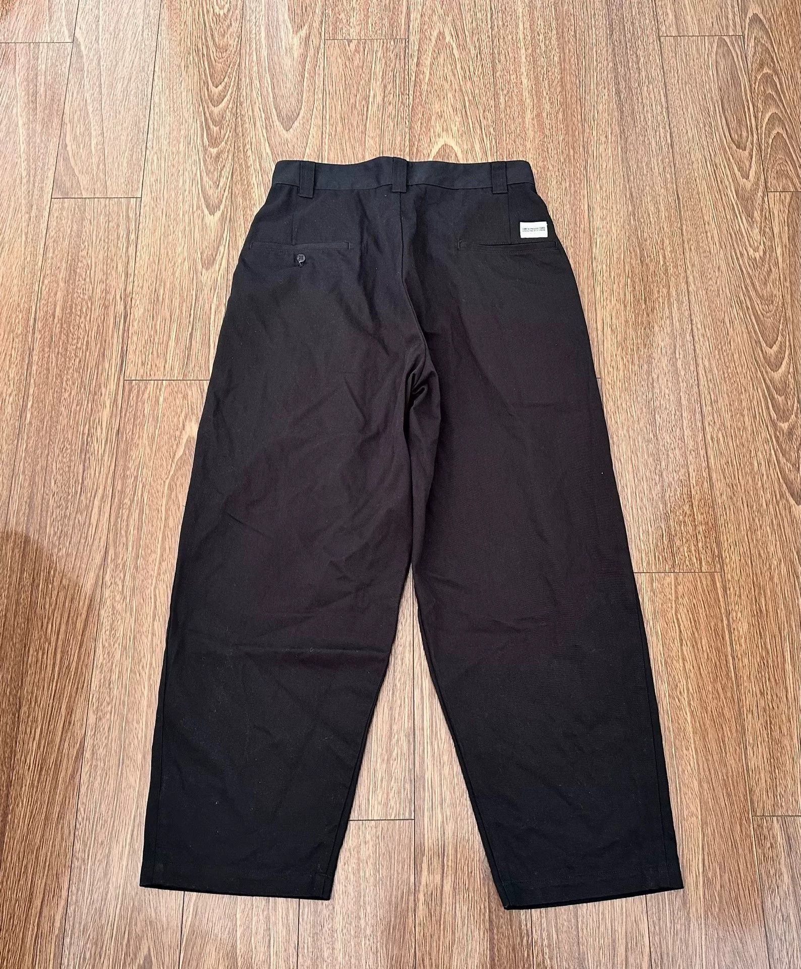 Japanese Brand cootie productions wide easy trousers black Size US 30 / EU 46 - 2 Thumbnail