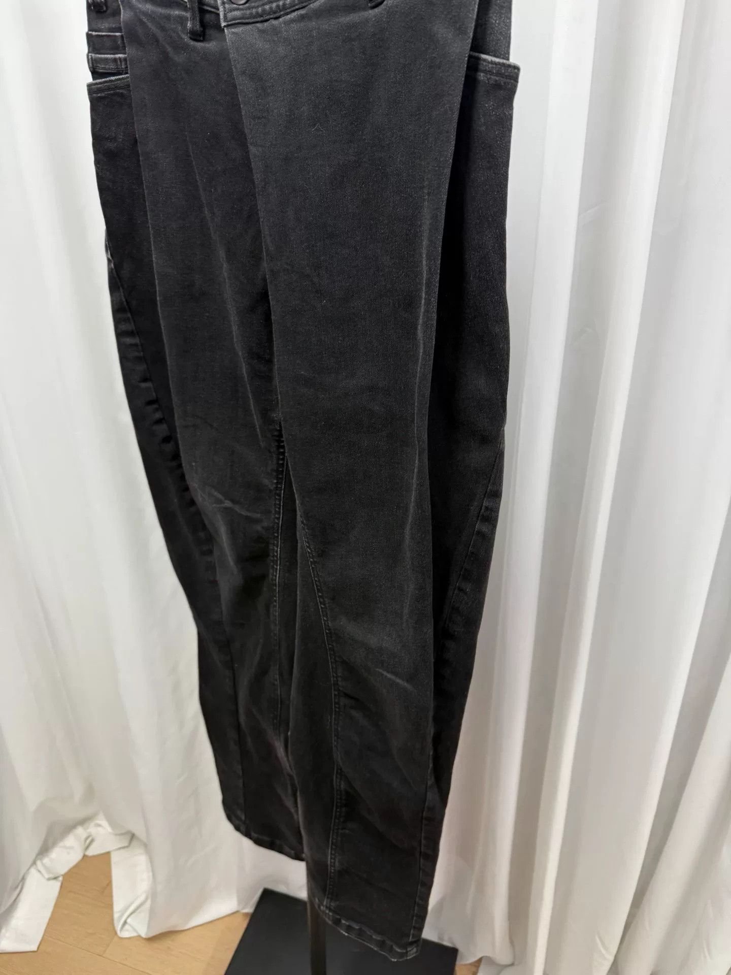 Comme des Garcons stylish foldable washed denim pants Size US 30 / EU 46 - 4 Thumbnail