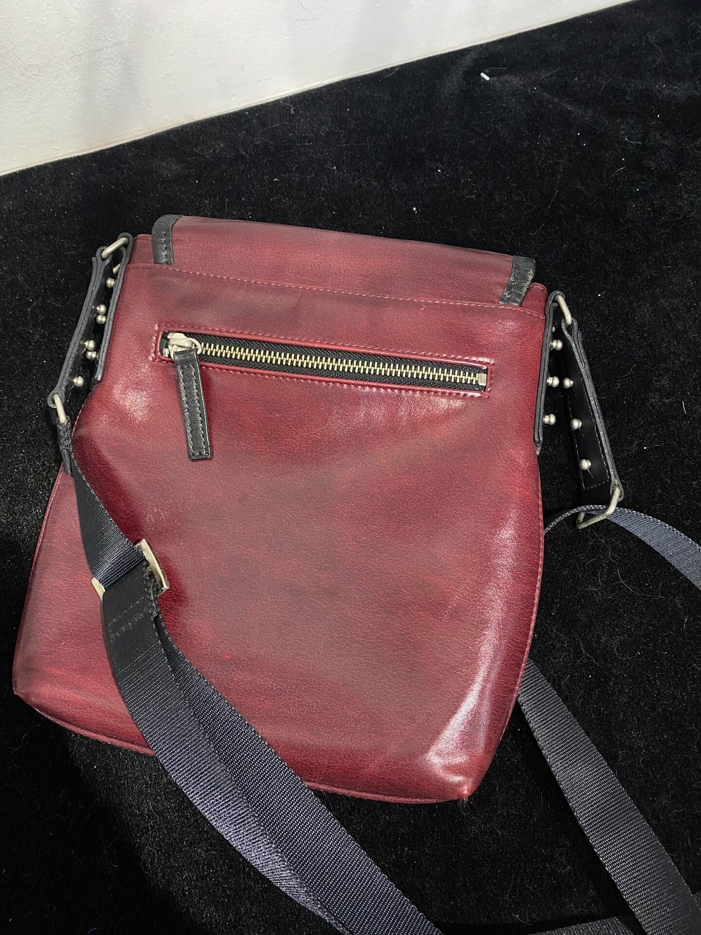 Jean Paul Gaultier Jean Paul Gaultier Burgundy Crossbody Bag Size ONE SIZE - 4 Thumbnail