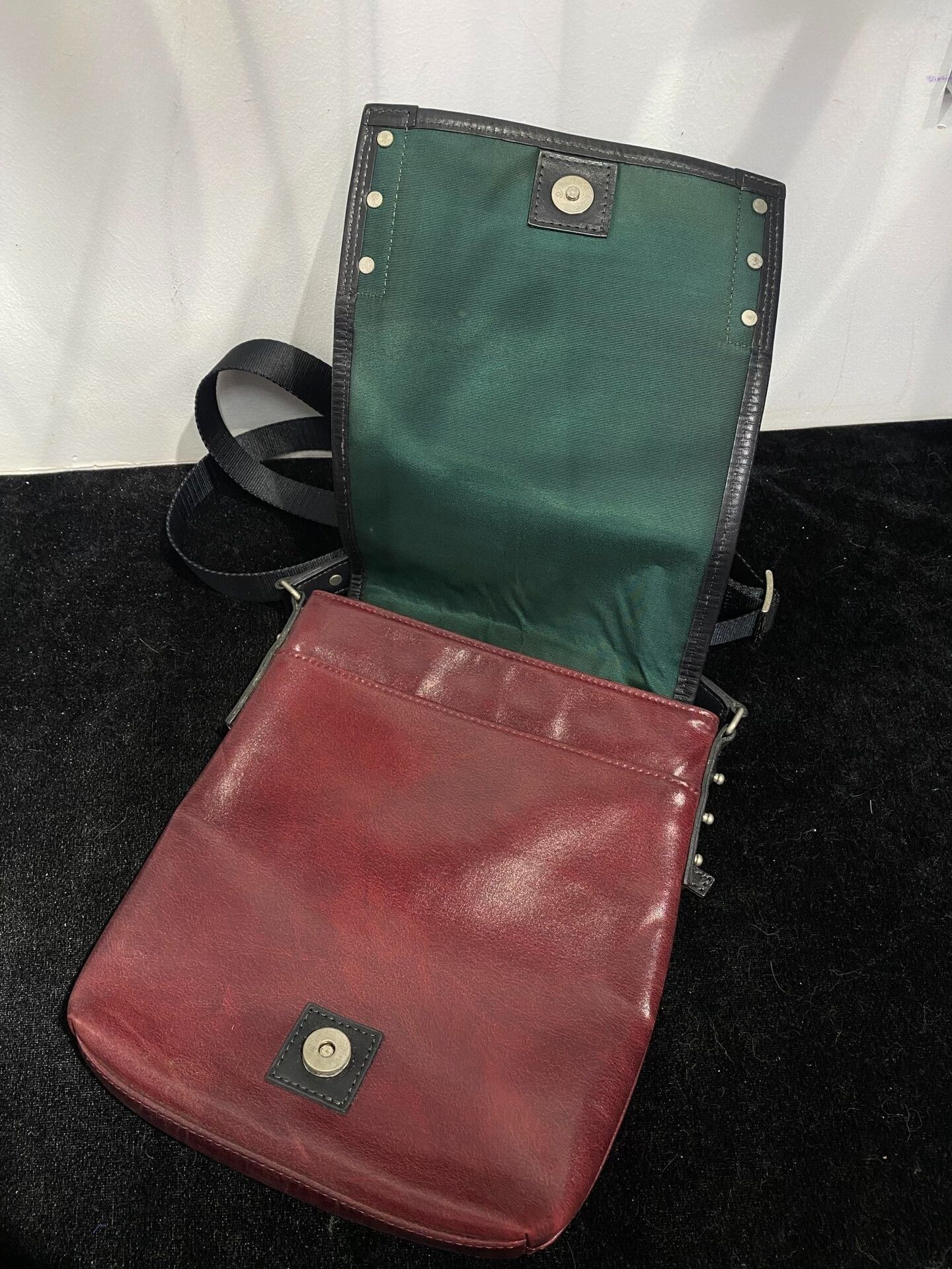 Jean Paul Gaultier Jean Paul Gaultier Burgundy Crossbody Bag Size ONE SIZE - 2 Thumbnail