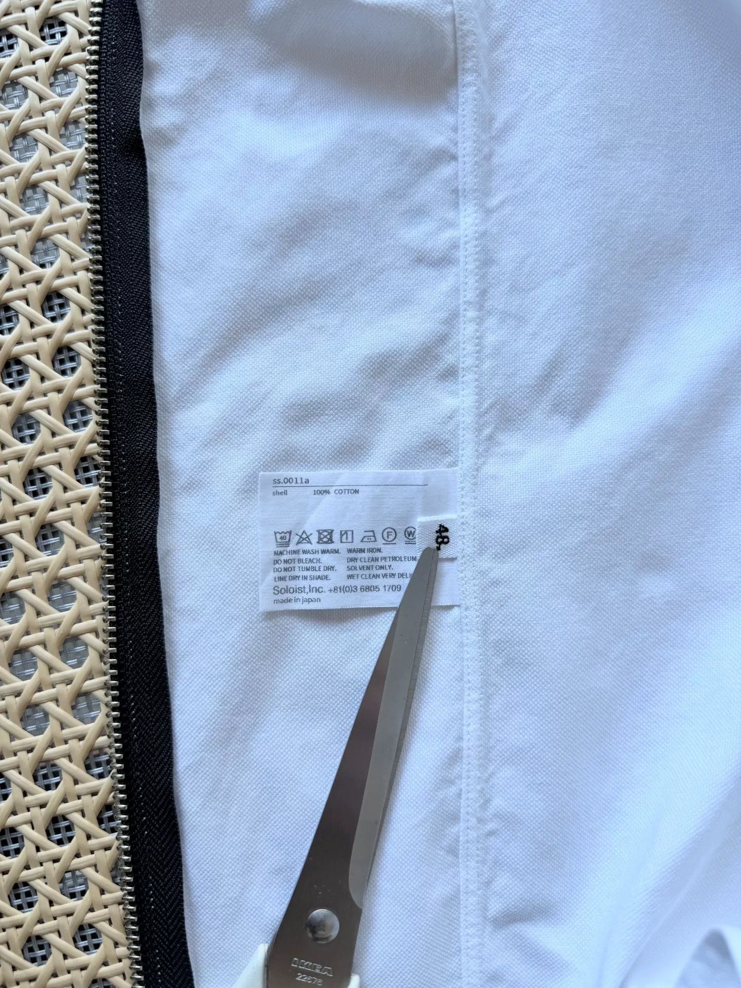 Takahiromiyashita The Soloist. white long sleeve shirt by takahiromiyashita Size US L / EU 52-54 / 3 - 8 Thumbnail