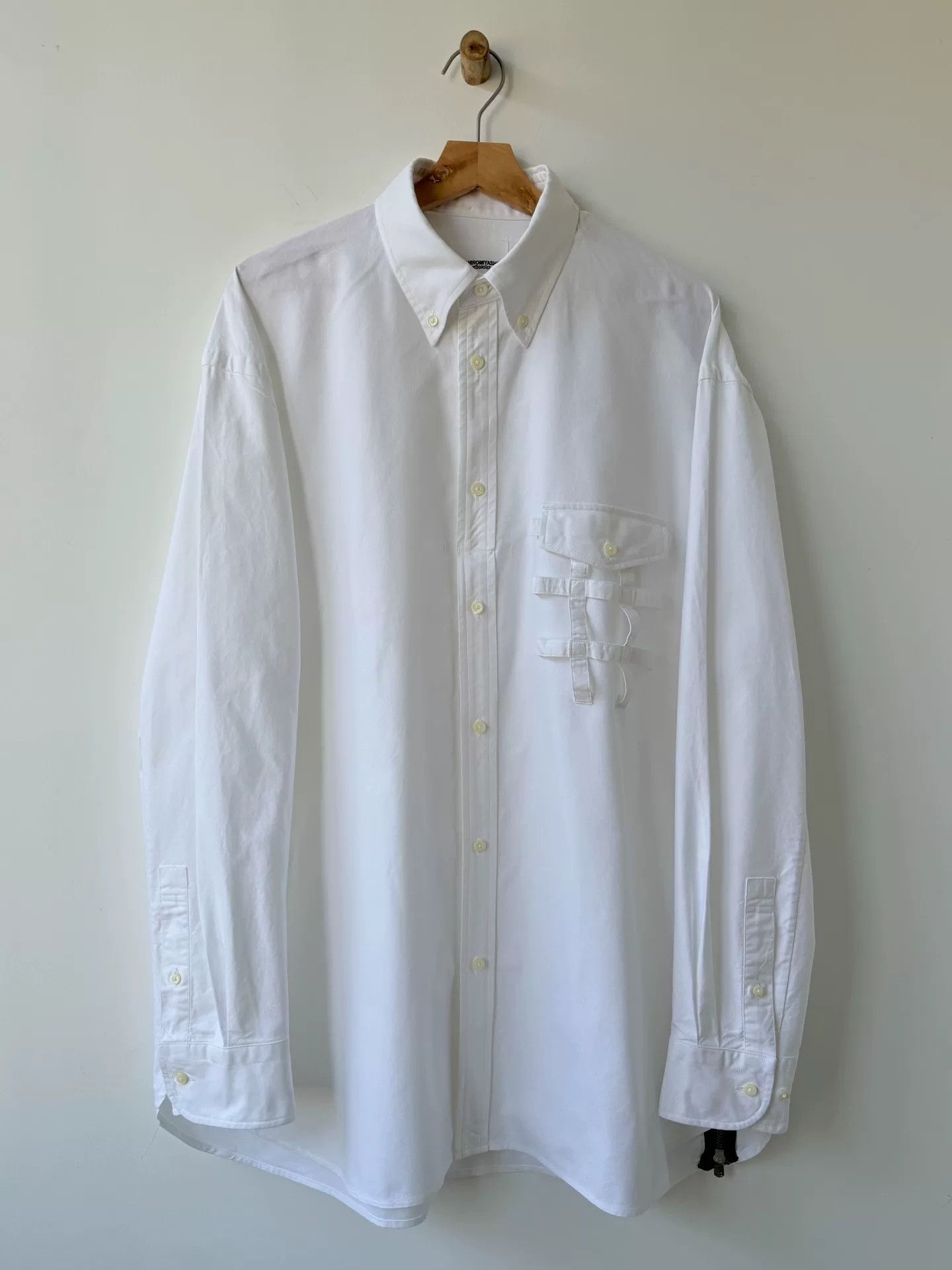 Takahiromiyashita The Soloist. white long sleeve shirt by takahiromiyashita Size US L / EU 52-54 / 3 - 2 Thumbnail