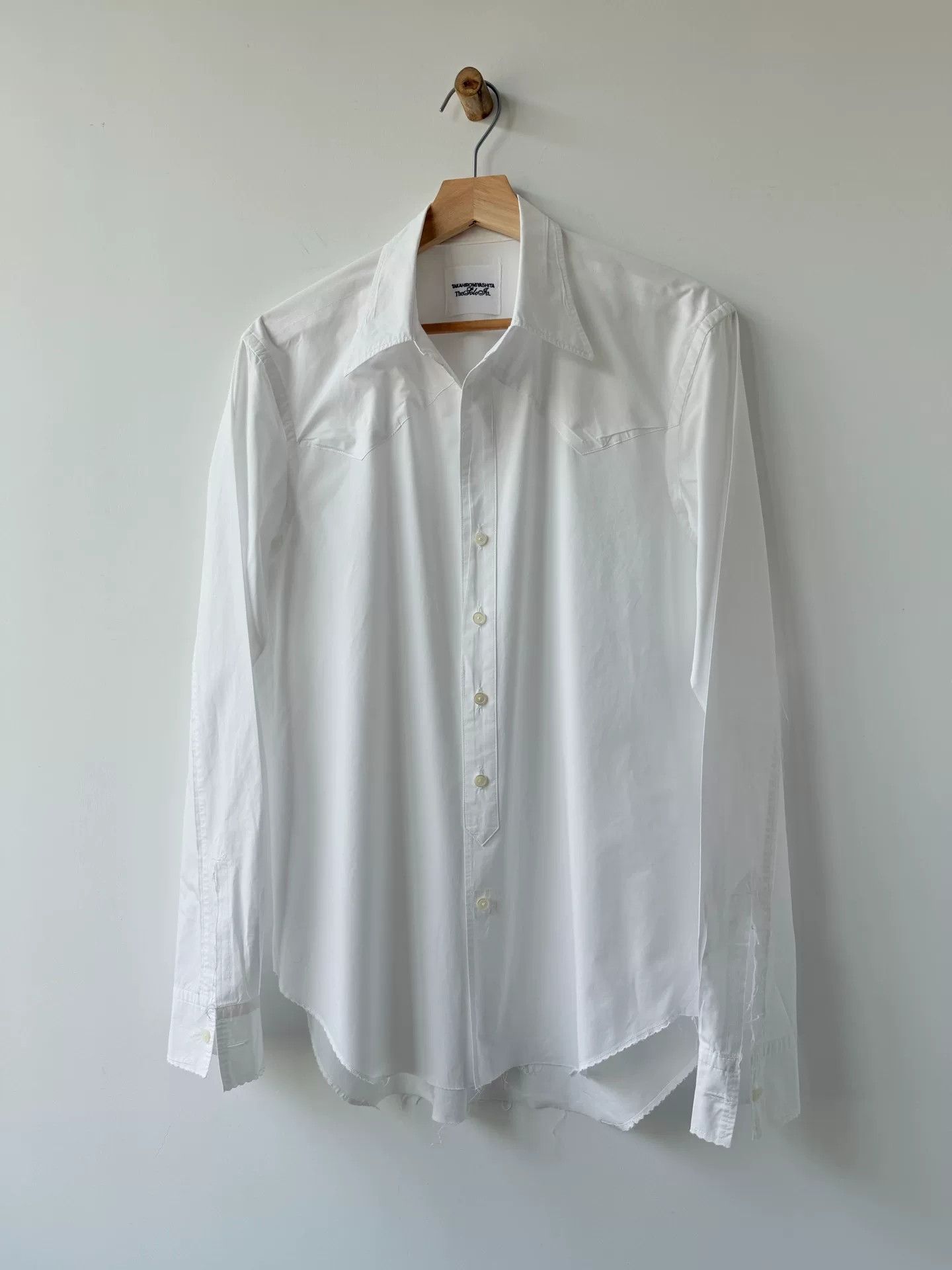 Takahiromiyashita The Soloist. takahiromiyashita white western shirt Size US L / EU 52-54 / 3 - 2 Thumbnail