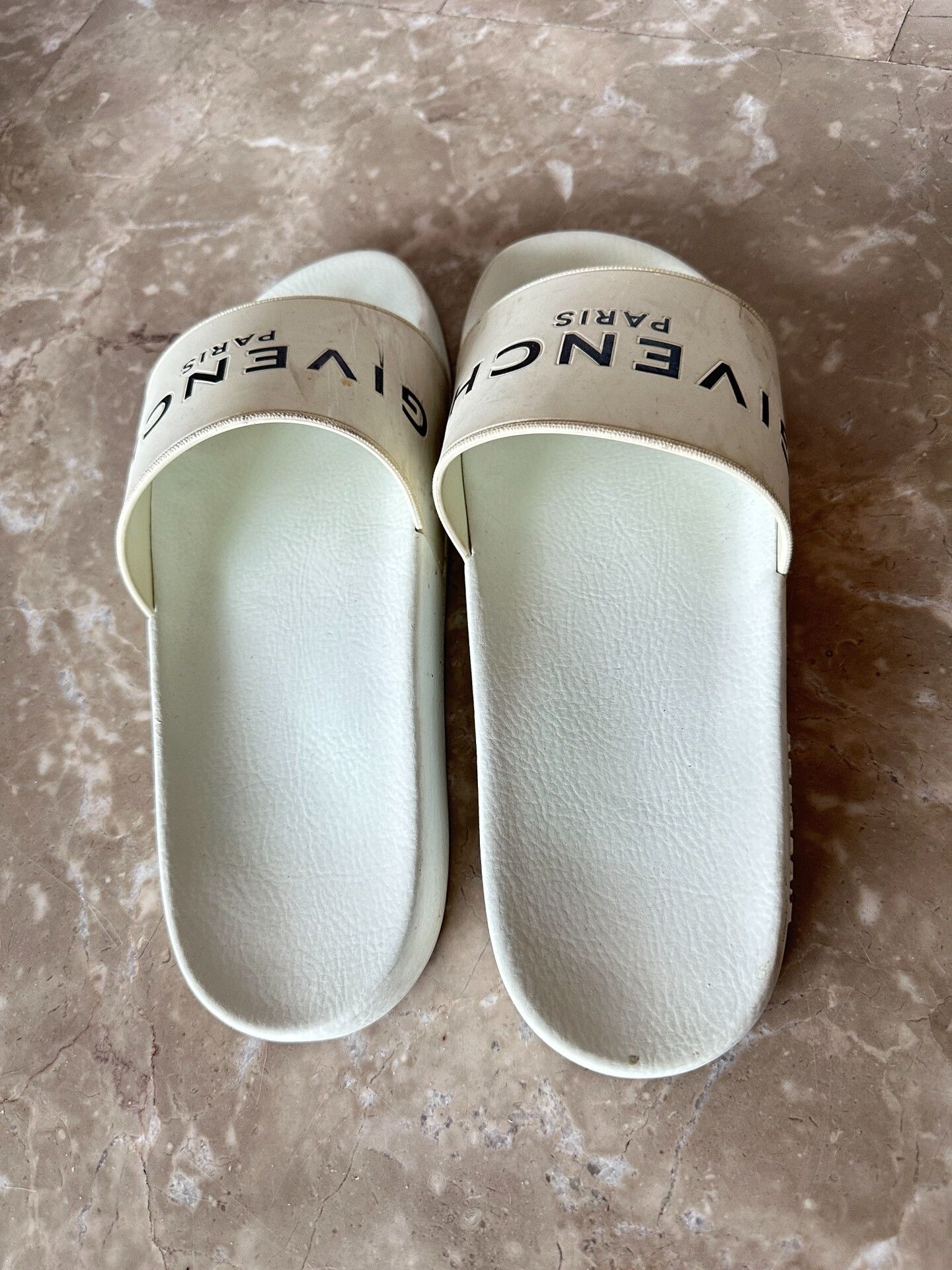 Givenchy givenchy logo slide sandals for sale Size US 9 / EU 42 - 2 Thumbnail