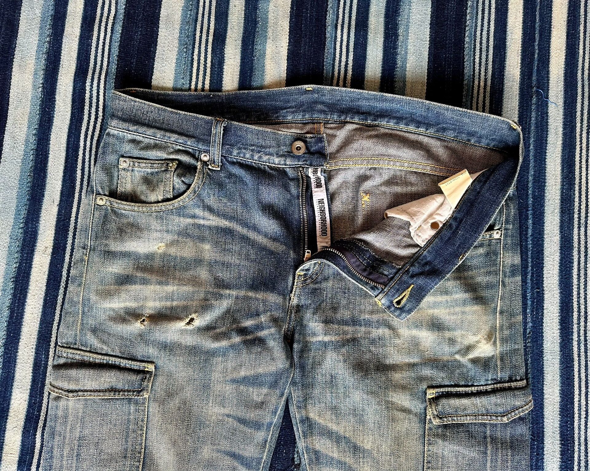 Neighborhood neighborhood 06EX SP Narrow Straight Denim Pants Size US 32 / EU 48 - 3 Thumbnail