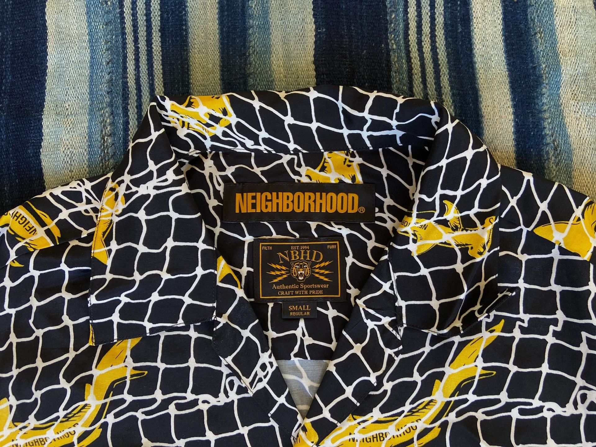 Neighborhood neighborhood shark aloha short sleeve shirt Size US S / EU 44-46 / 1 - 4 Thumbnail