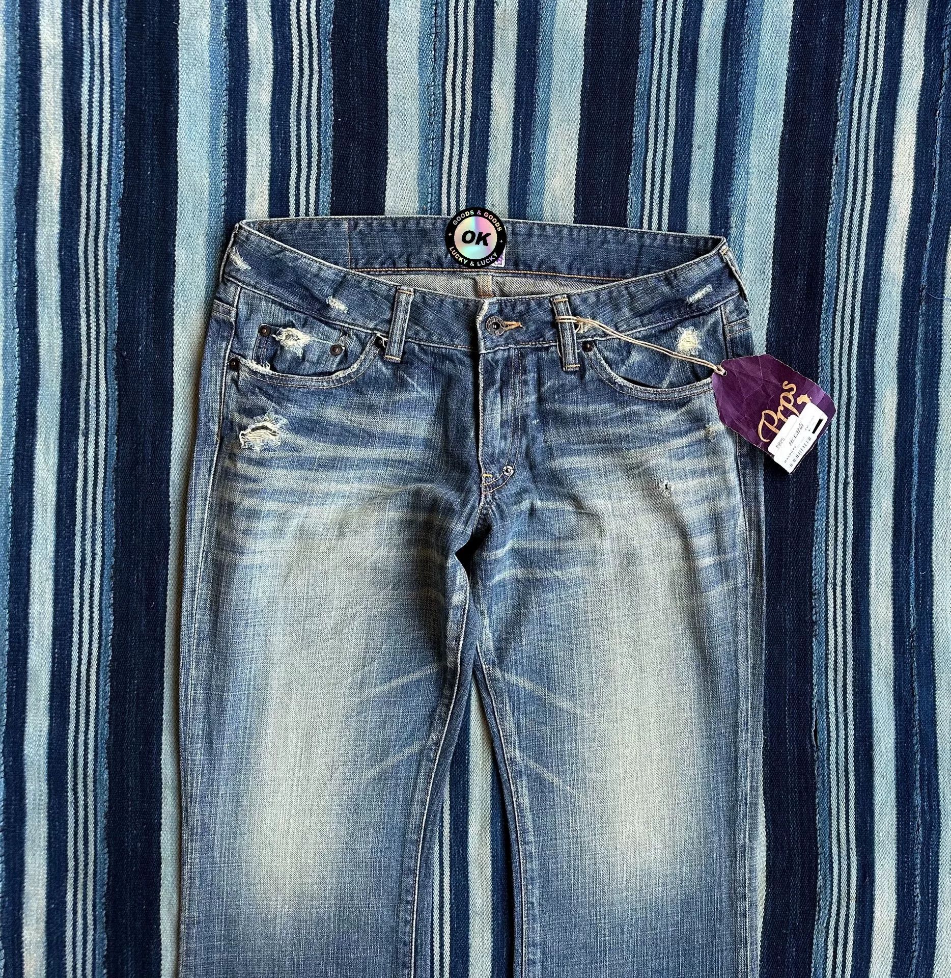 Prps prps daytona boot jeans unisex flared pants Size US 30 / EU 46 - 3 Thumbnail