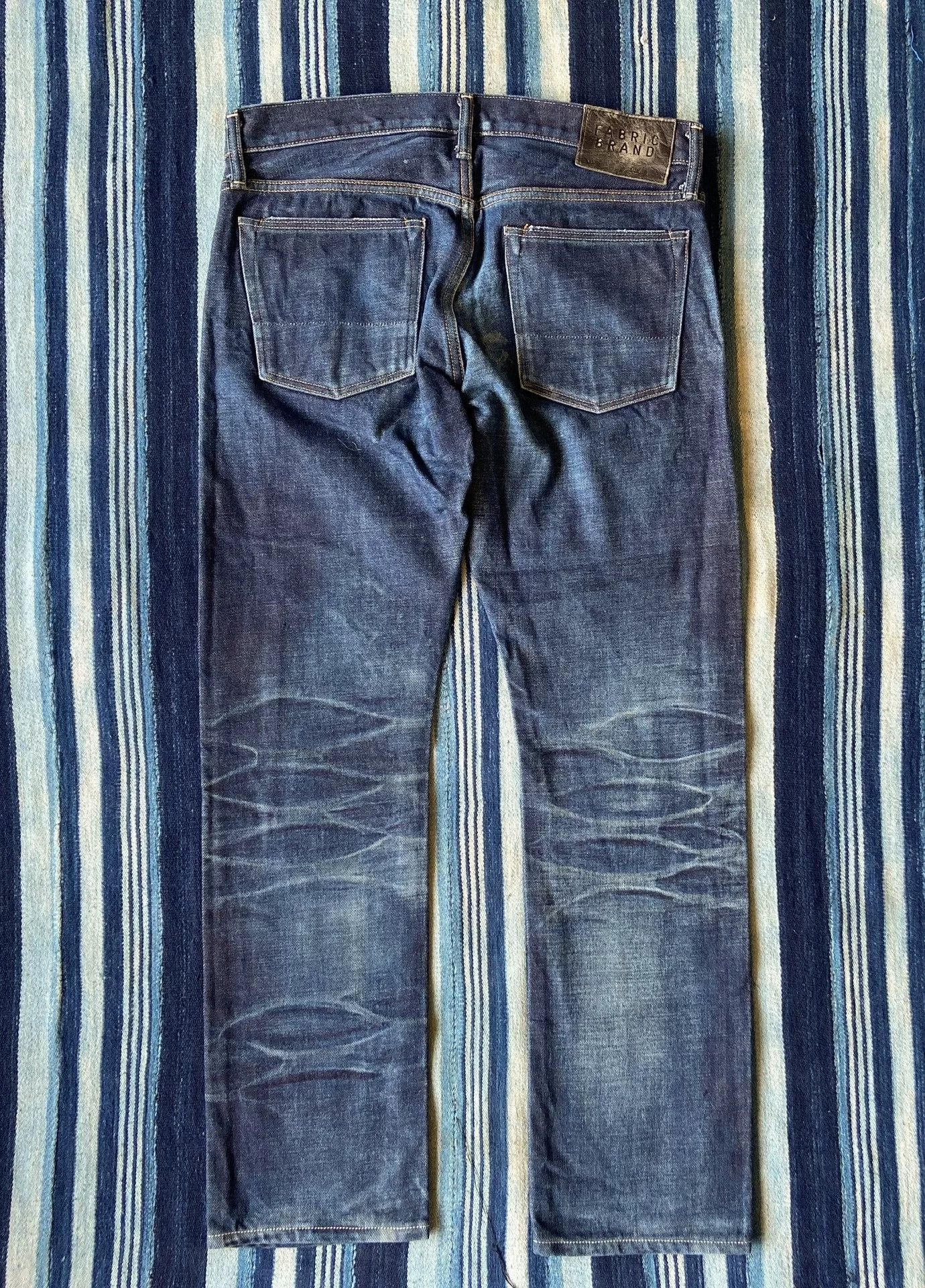 Vanquish washed vintage-style raw denim jeans Size US 31 - 2 Thumbnail