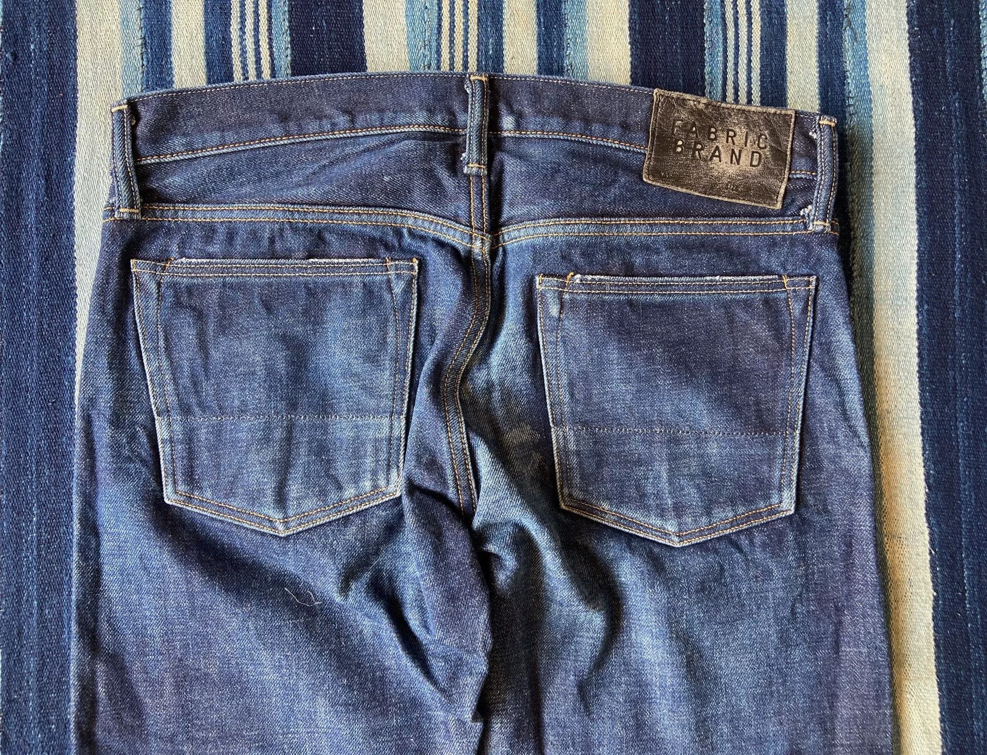 Vanquish washed vintage-style raw denim jeans Size US 31 - 7 Thumbnail