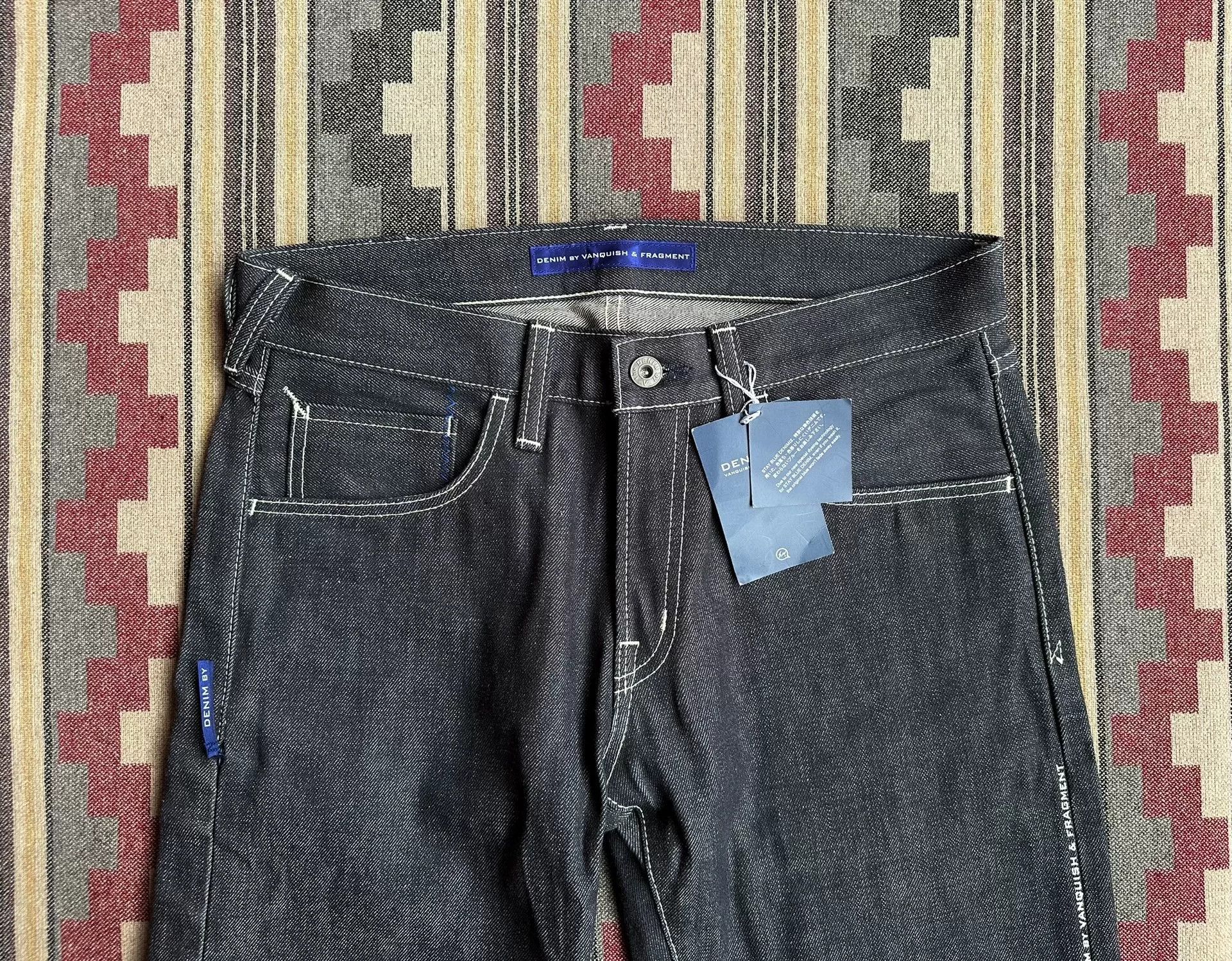 Vanquish denim by vanquish&fragment raw red ear jeans Size US 30 / EU 46 - 3 Thumbnail