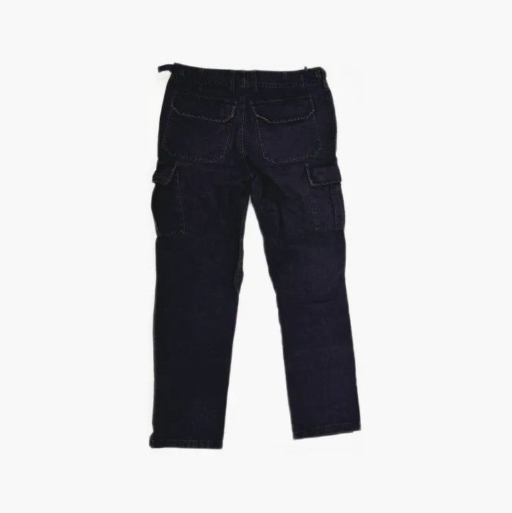 Balenciaga Balenciaga Black Pocket Cargo Pants for Men Size US 31 - 3 Thumbnail