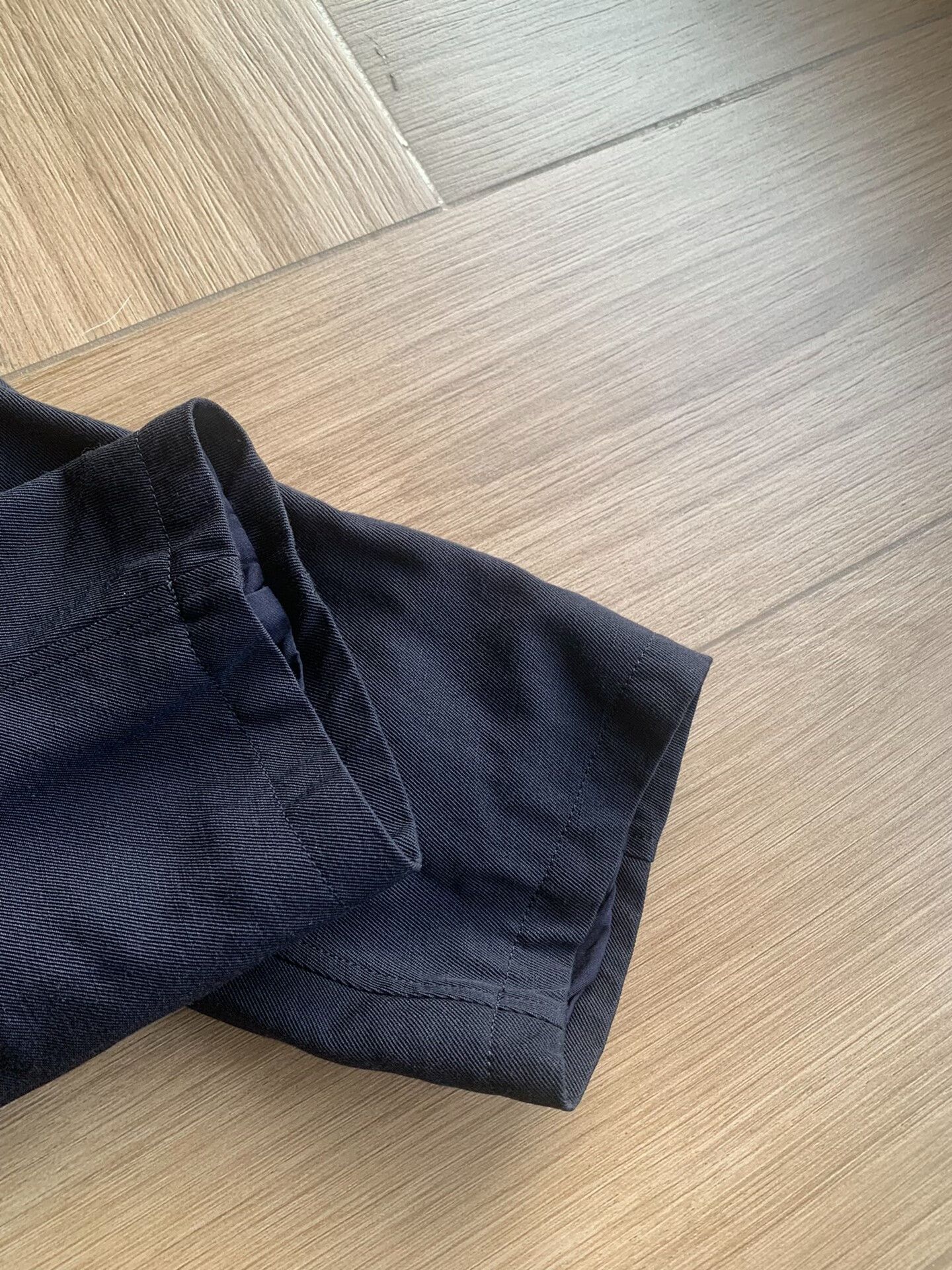 Visvim navy wool-linen blend casual jacket Size US L / EU 52-54 / 3 - 8 Thumbnail
