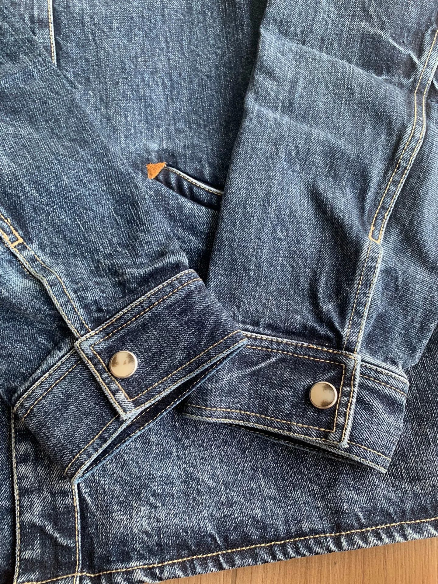 Japanese Brand denim western ranch jacket for men Size US XXL / EU 58 / 5 - 7 Thumbnail