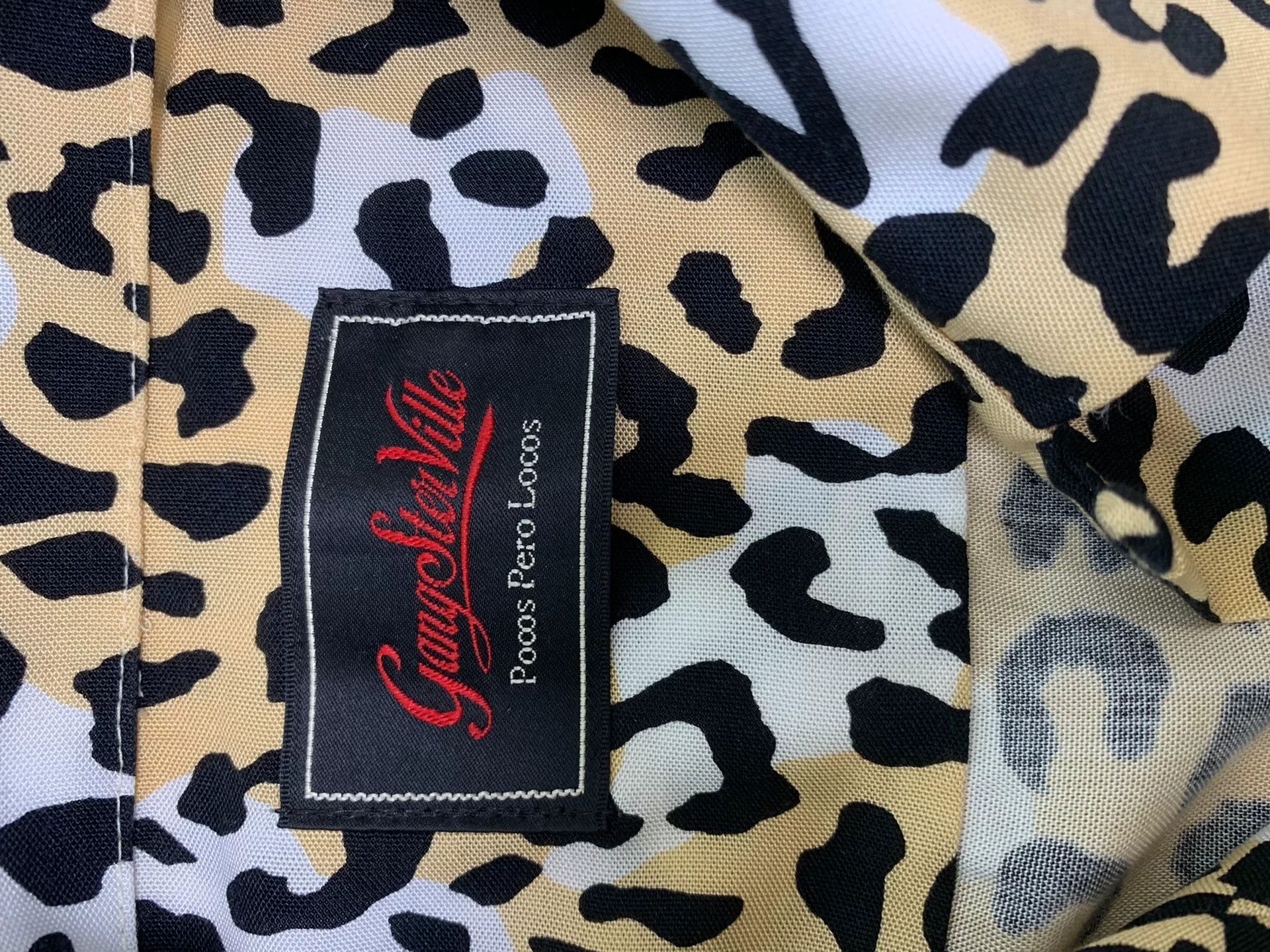 Japanese Brand leopard print short sleeve shirt Size US XL / EU 56 / 4 - 2 Thumbnail