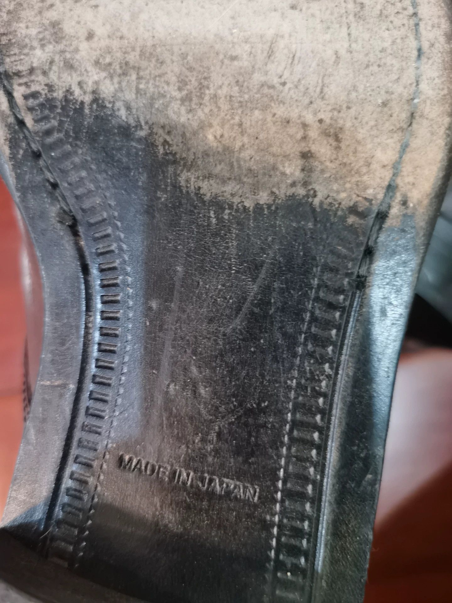Japanese Brand embossed leather zip-up boots by RICO Size US 8 / EU 41 - 8 Thumbnail