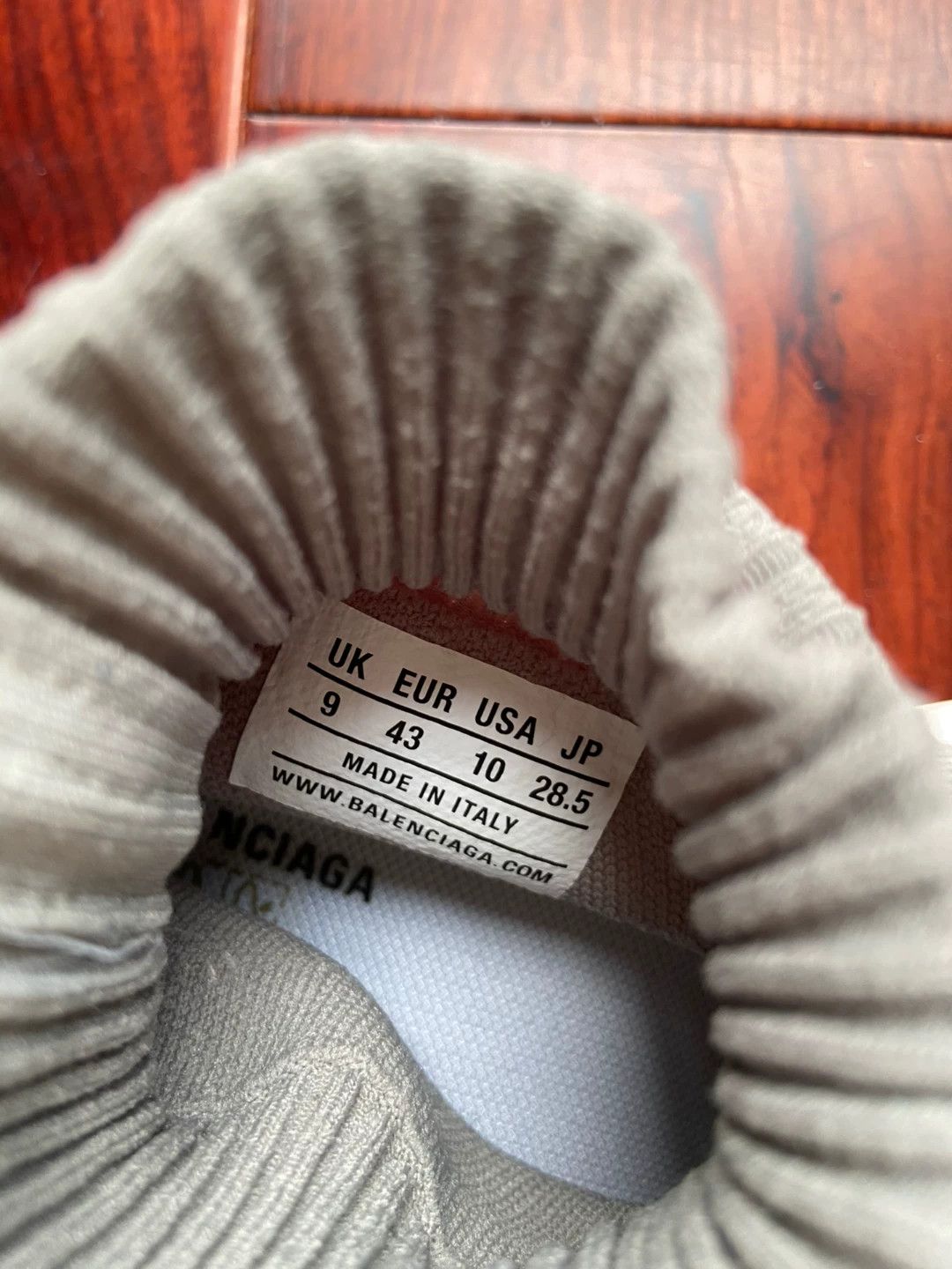 Balenciaga balenciaga speed 3.0 sock shoes in gray Size US 10 / EU 43 - 5 Thumbnail