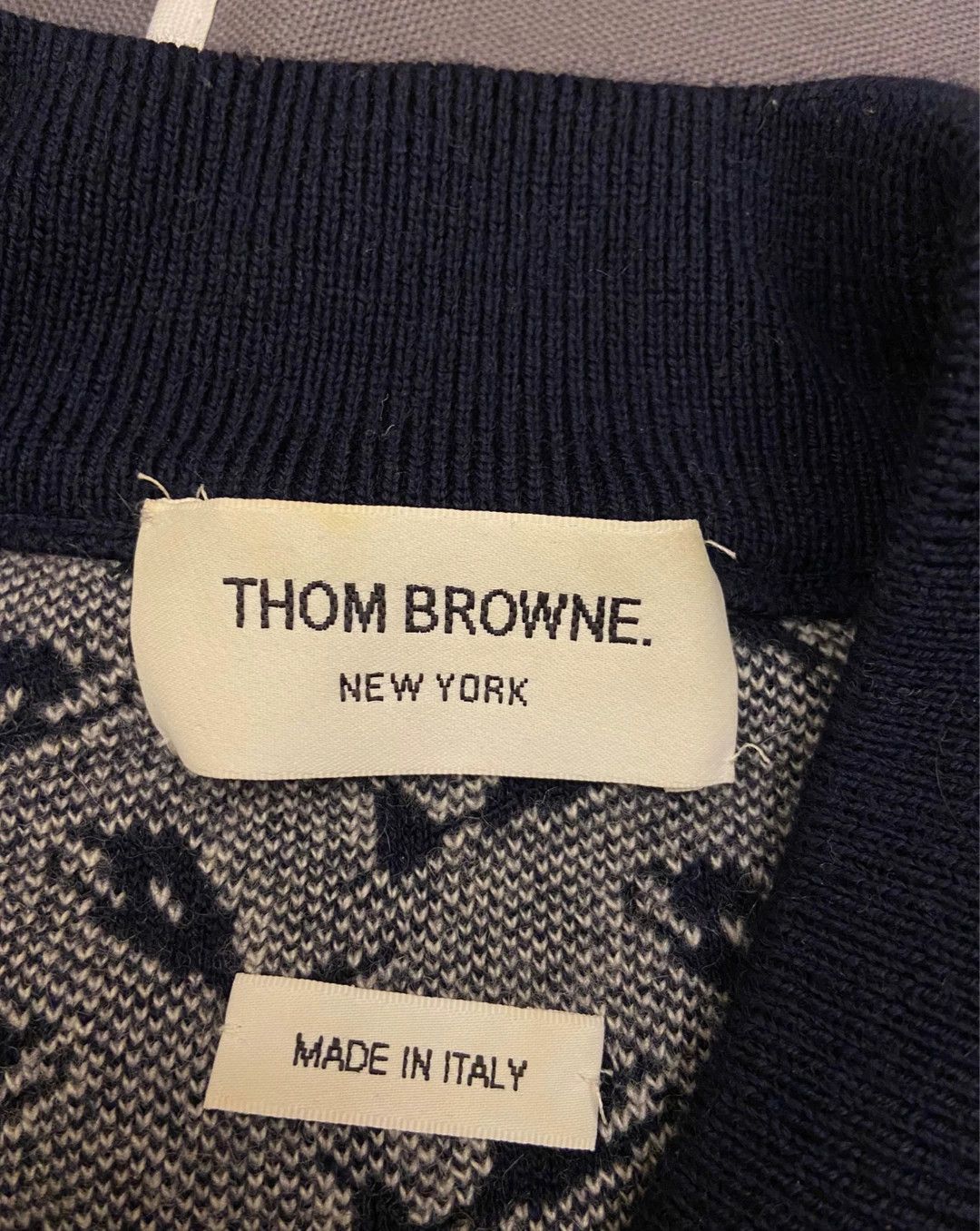 Thom Browne thom browne whale embroidery baseball jacket Size US M / EU 48-50 / 2 - 5 Thumbnail