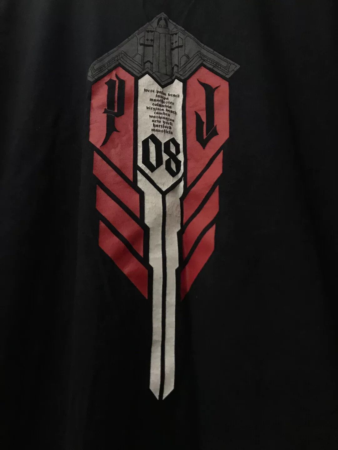 Vintage vintage pearl jam tour graphic t-shirt Size US XXL / EU 58 / 5 - 4 Thumbnail
