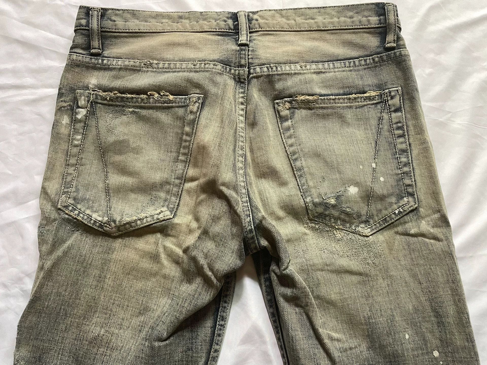 Japanese Brand delay by wins distressed denim jeans Size US 26 / EU 42 - 4 Thumbnail