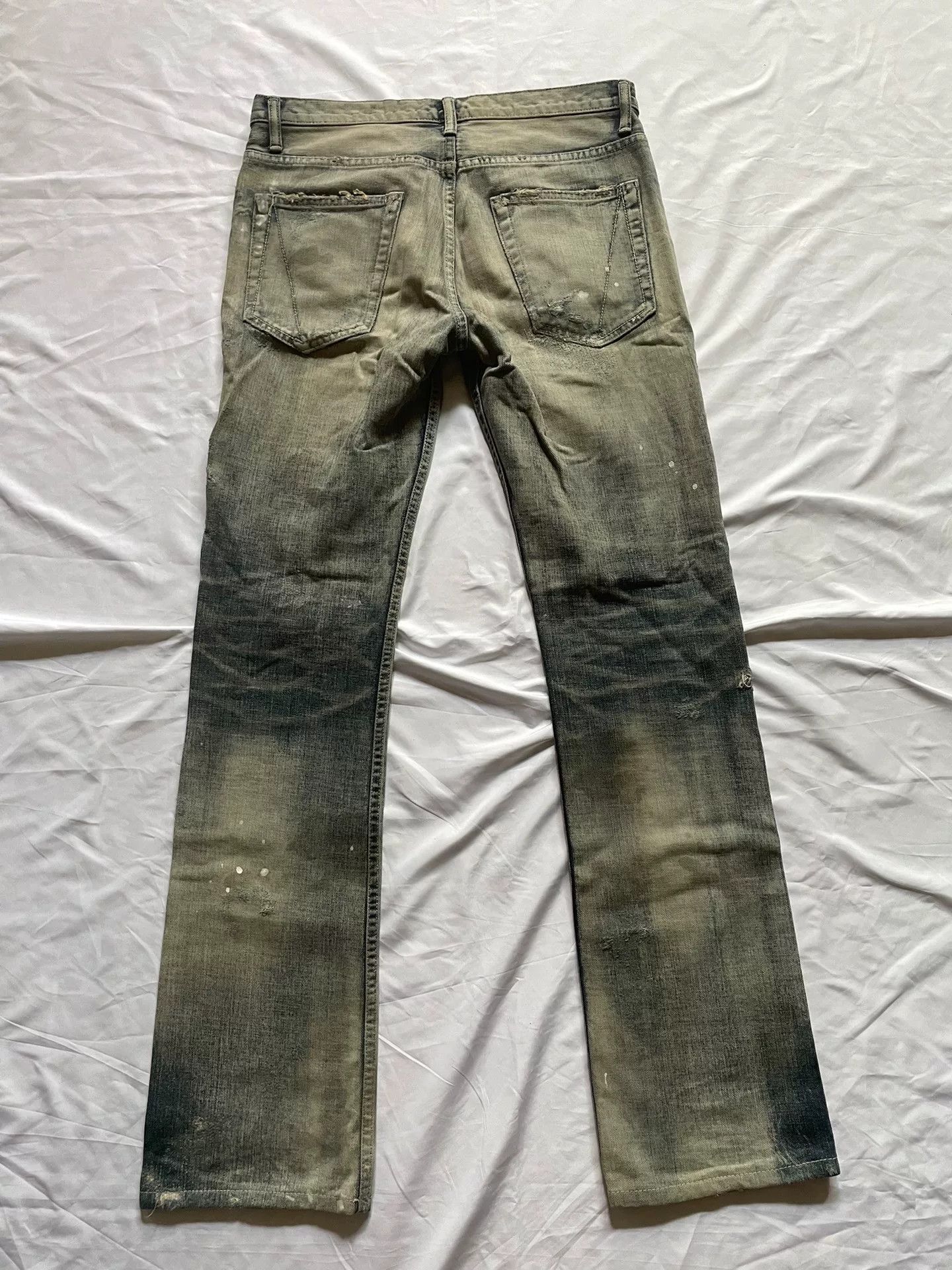 Japanese Brand delay by wins distressed denim jeans Size US 26 / EU 42 - 3 Thumbnail