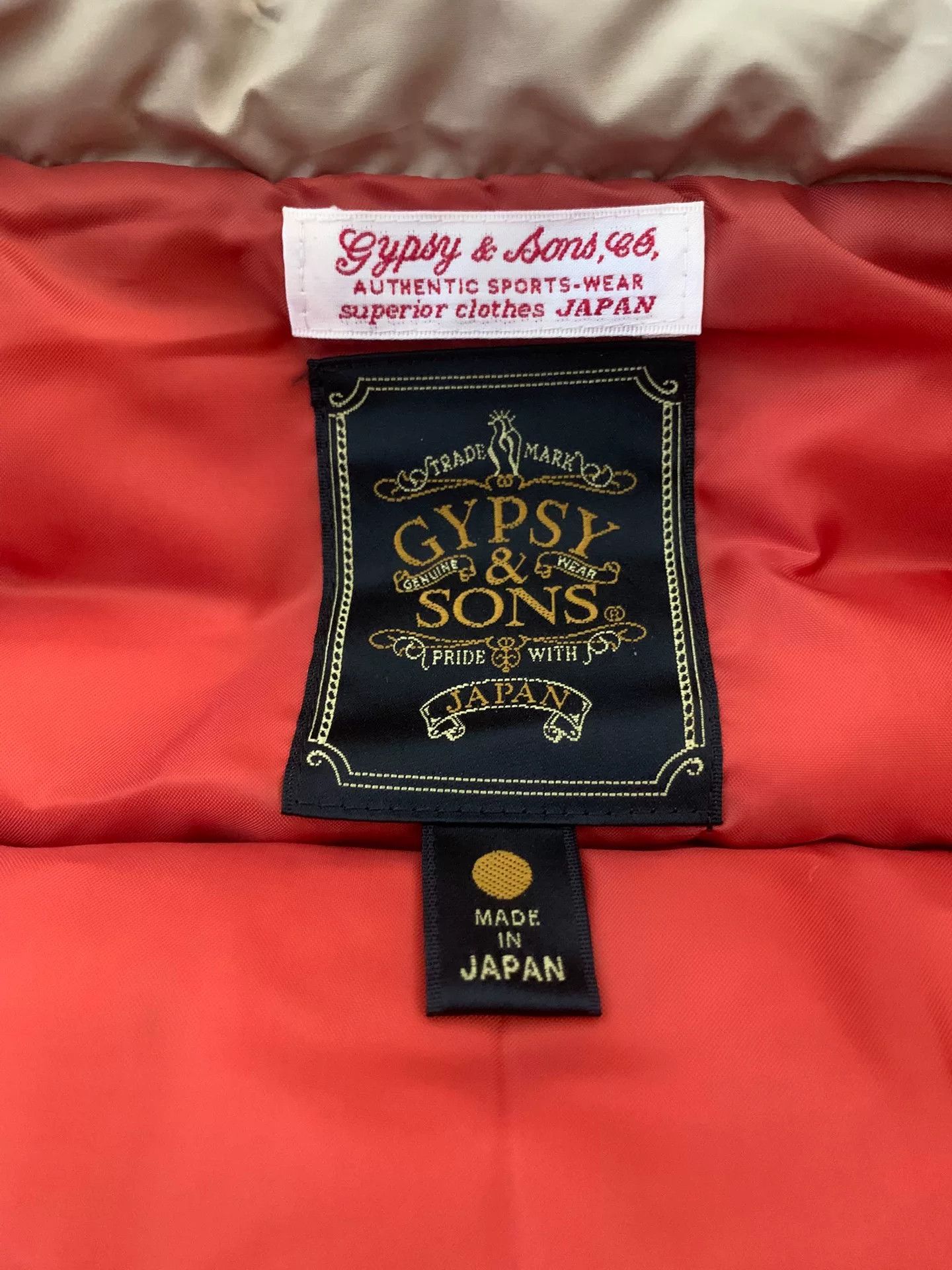 Japanese Brand gypsy sons down jacket with hood Size US M / EU 48-50 / 2 - 6 Thumbnail