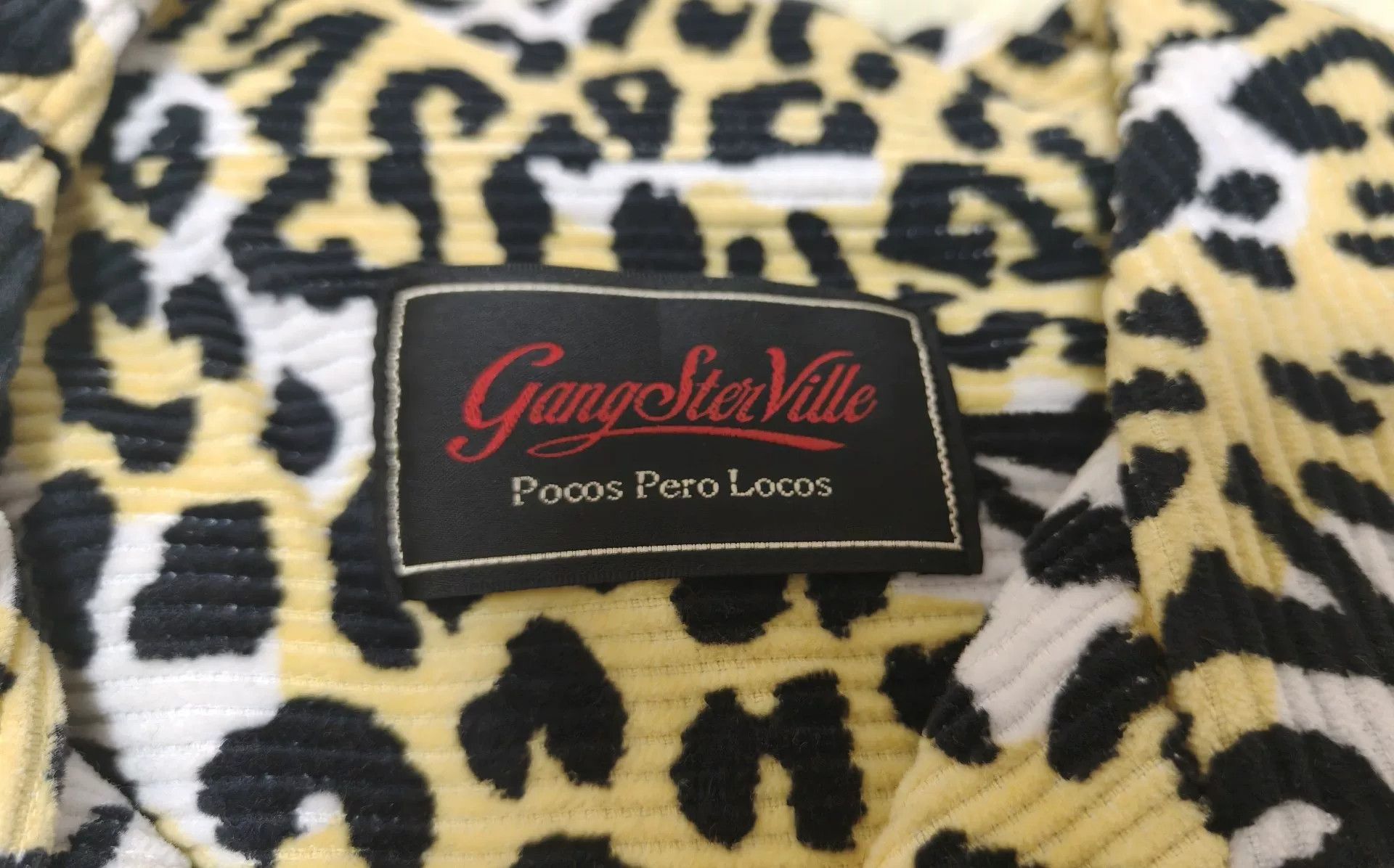 Japanese Brand gangsterville leopard print long sleeve shirt Size US L / EU 52-54 / 3 - 5 Thumbnail