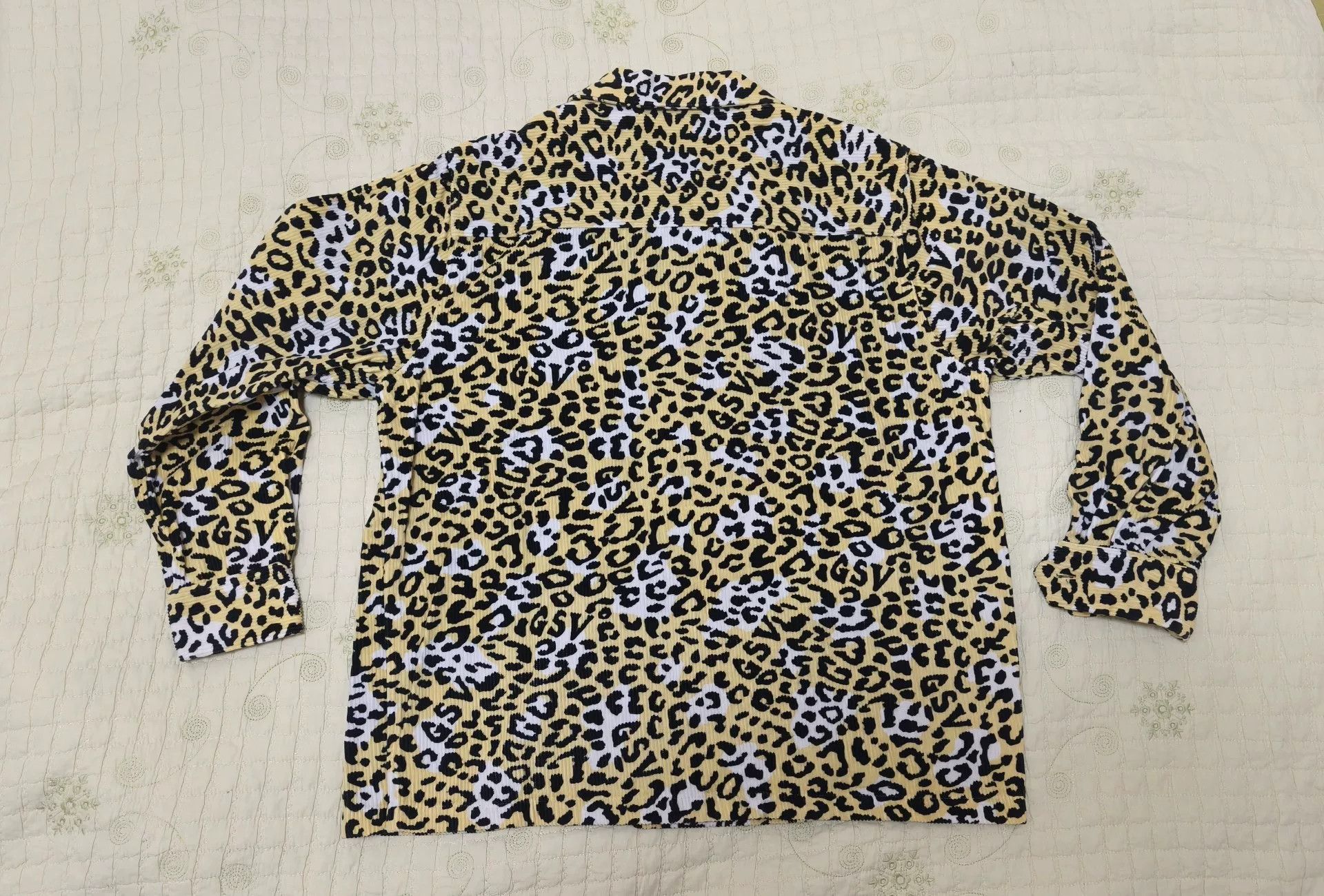 Japanese Brand gangsterville leopard print long sleeve shirt Size US L / EU 52-54 / 3 - 3 Thumbnail