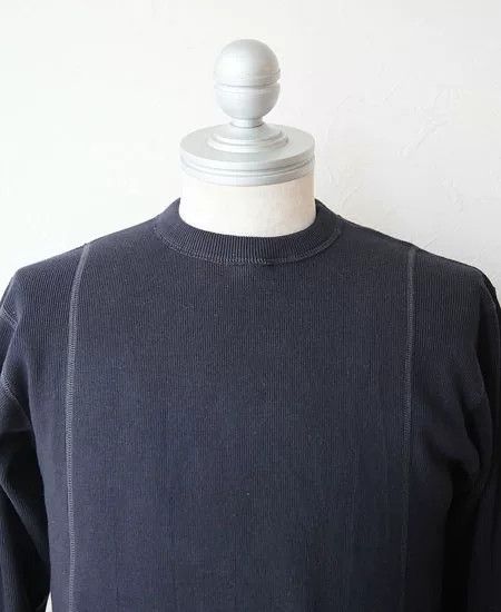 Freewheelers heavy-duty long sleeve navy tee shirt Size US S / EU 44-46 / 1 - 3 Thumbnail