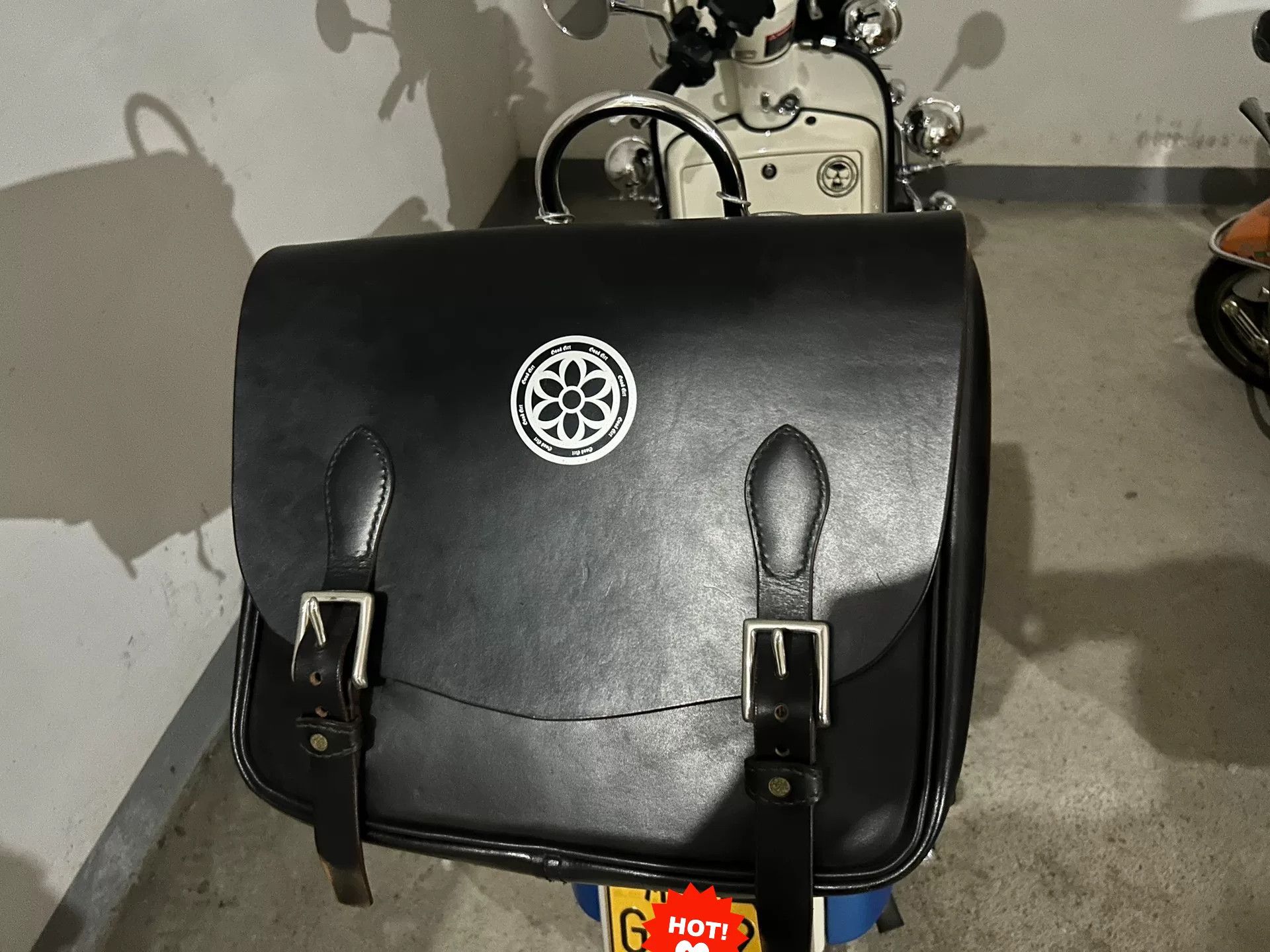 Japanese Brand high-quality black motorcycle side bag Size ONE SIZE - 8 Thumbnail